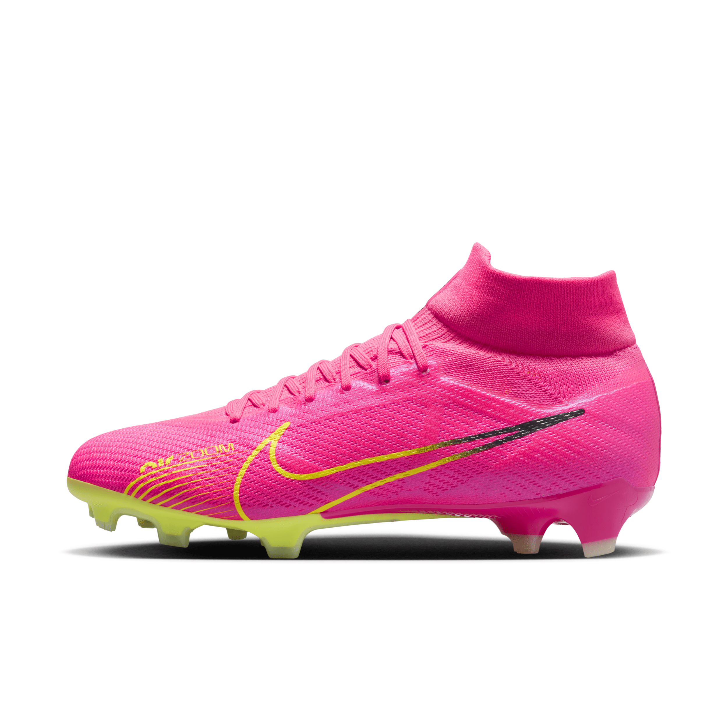 Nike Men's Mercurial Superfly 9 Pro Firm-ground Soccer Cleats In Pink
