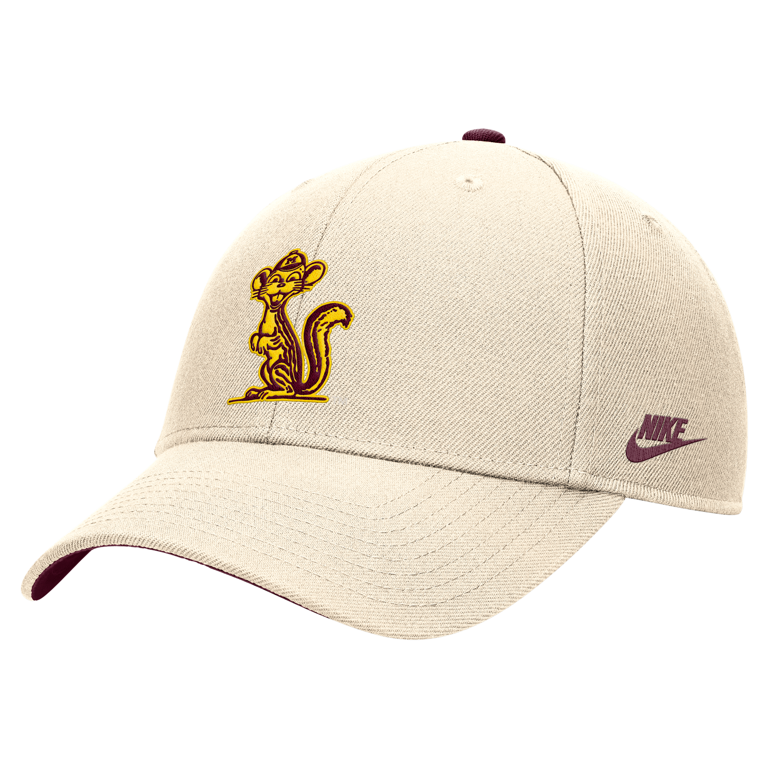Nike Minnesota Rise Unisex College Adjustable Cap In Brown