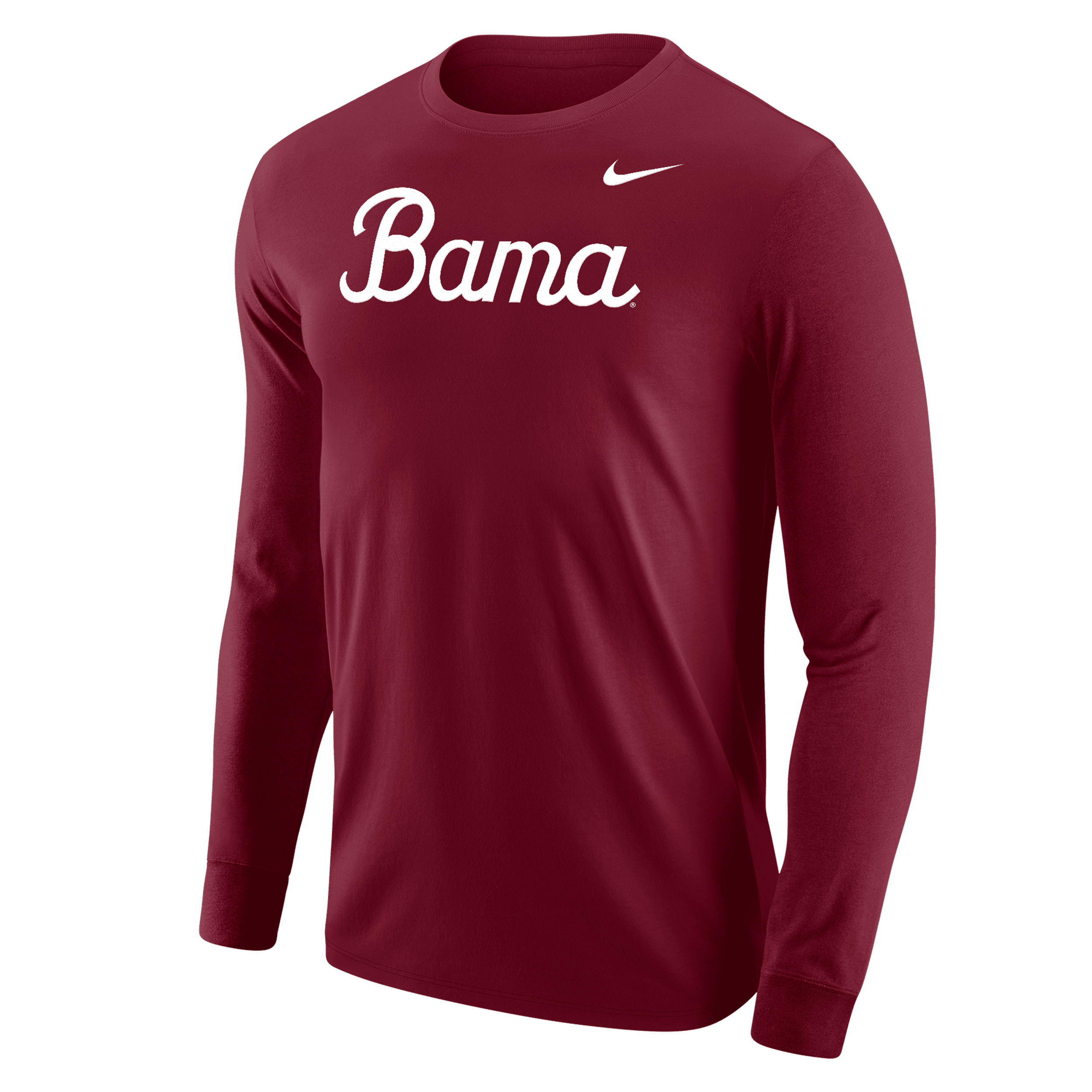 Nike Alabama  Men's College Long-sleeve T-shirt In Red