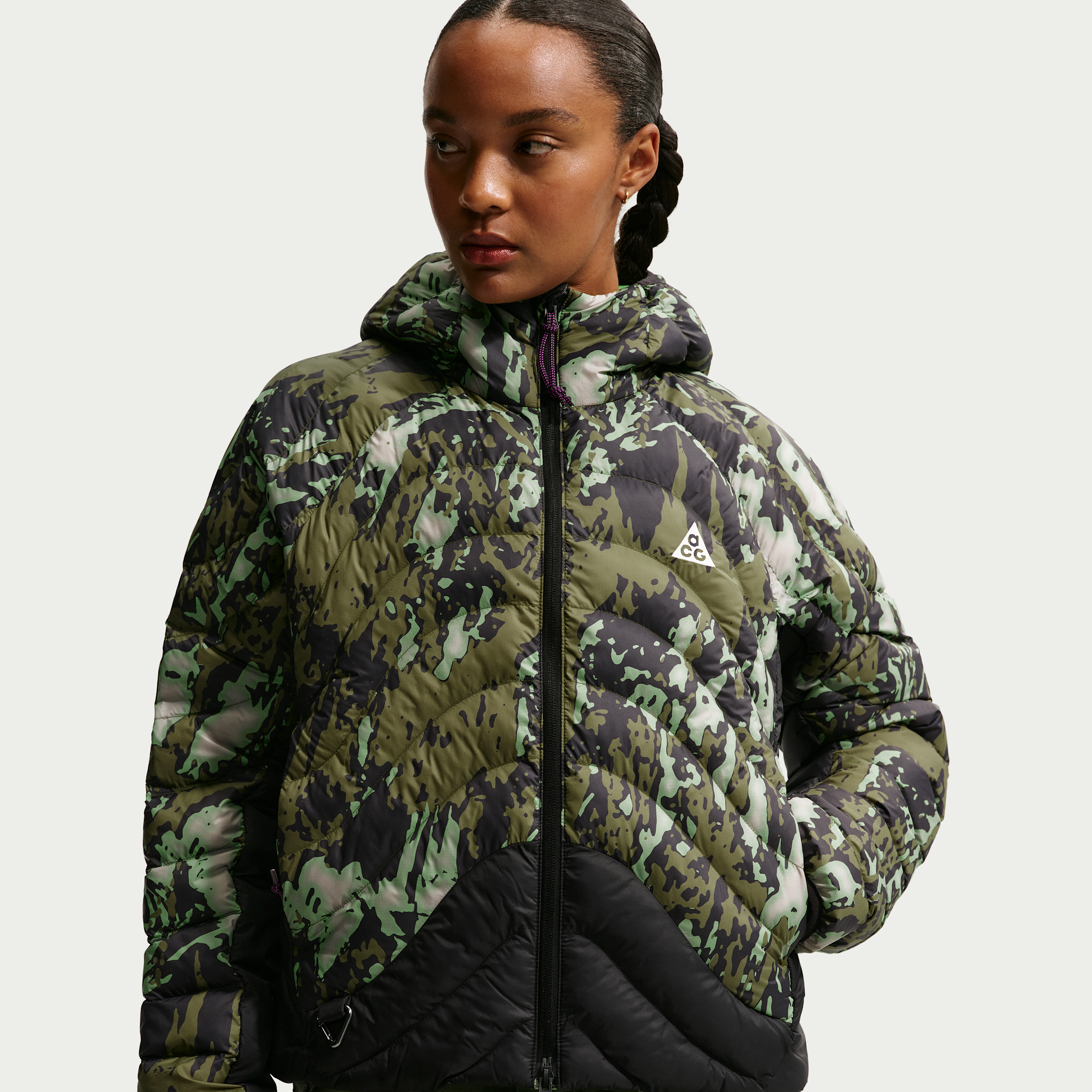 Women's Nike ACG Lava Flow Therma-FIT ADV Jacket in Grey | II0925-009