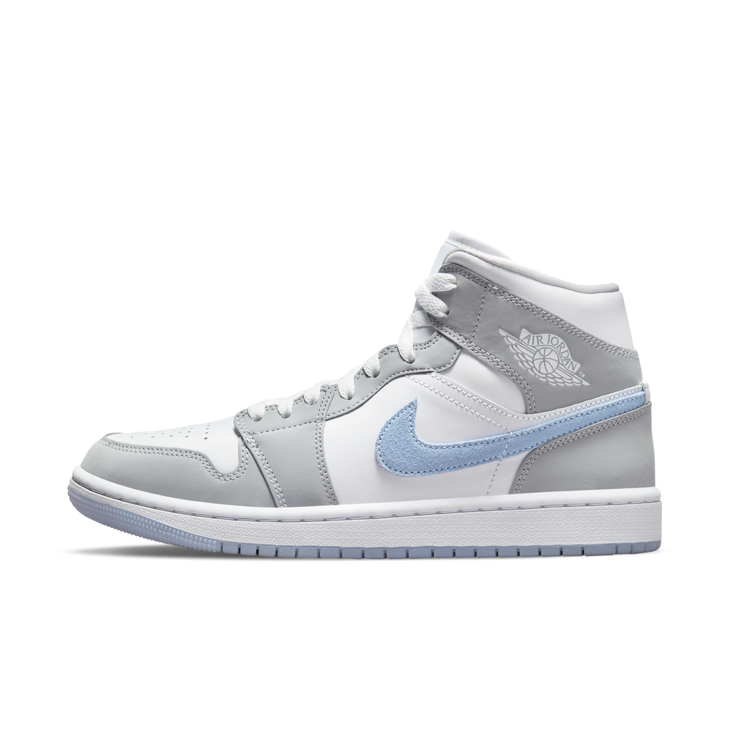 Jordan Women's Air  1 Mid Shoes In White