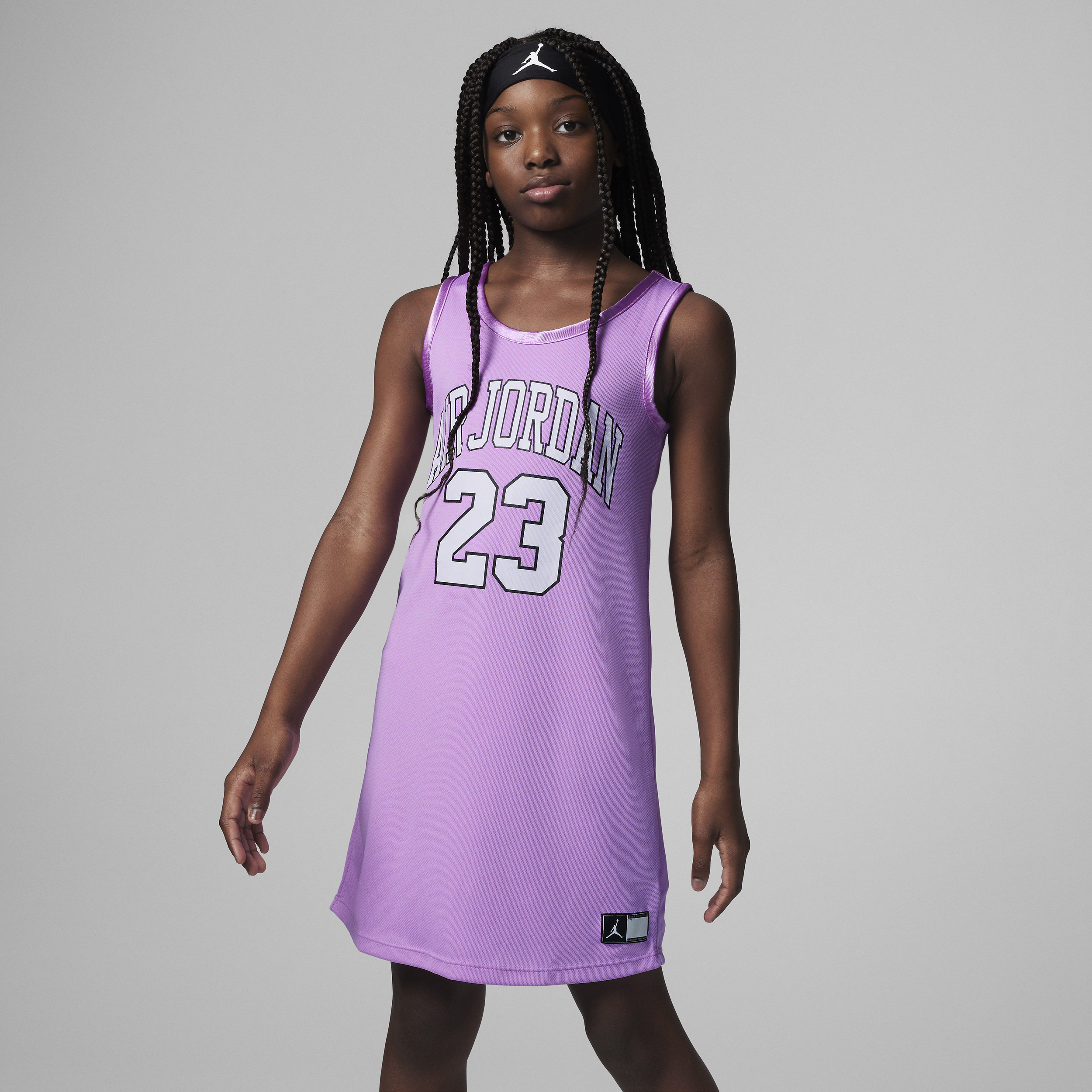 Jordan Big Kids' (girls') Dress In Purple