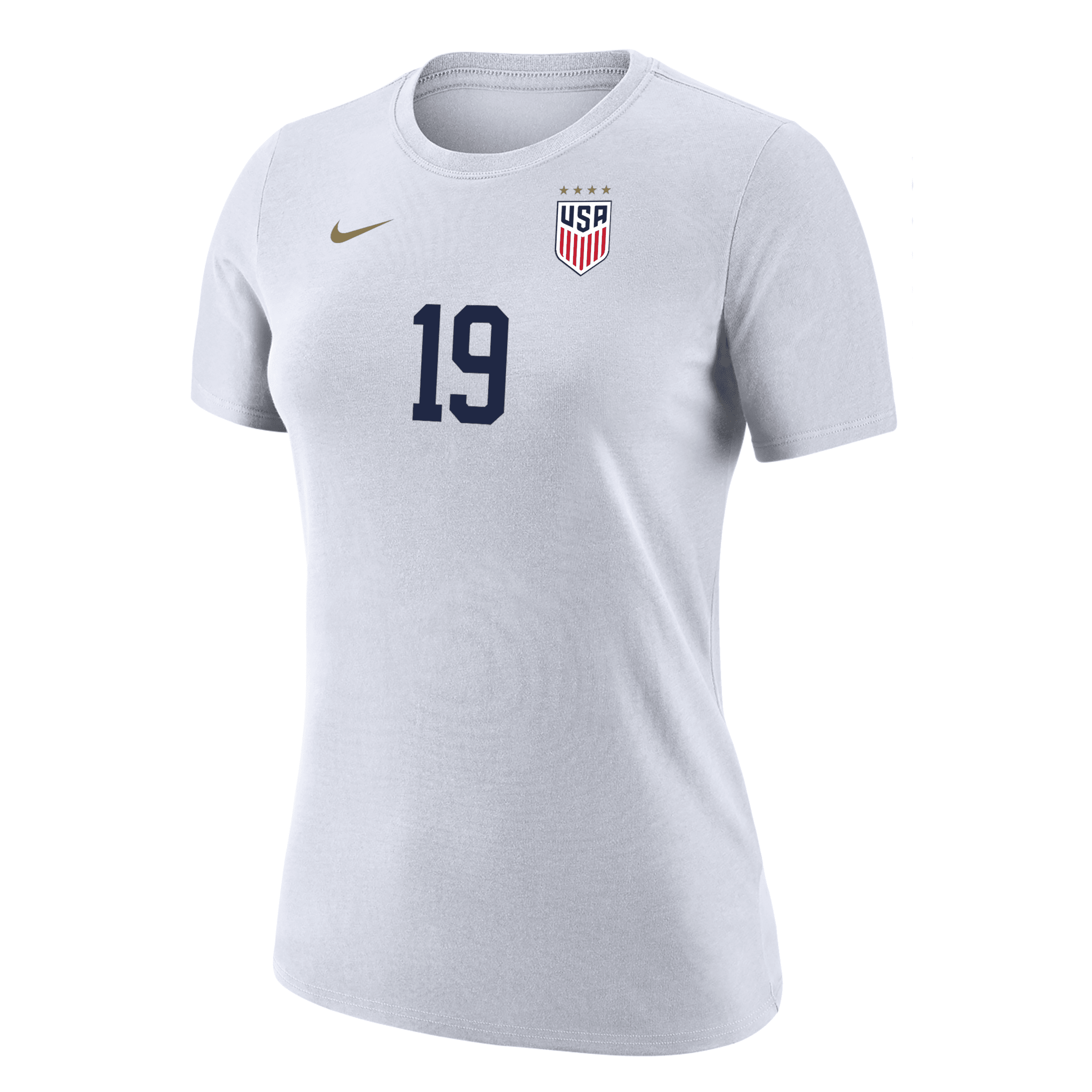 Nike Crystal Dunn Uswnt  Women's Soccer T-shirt In White