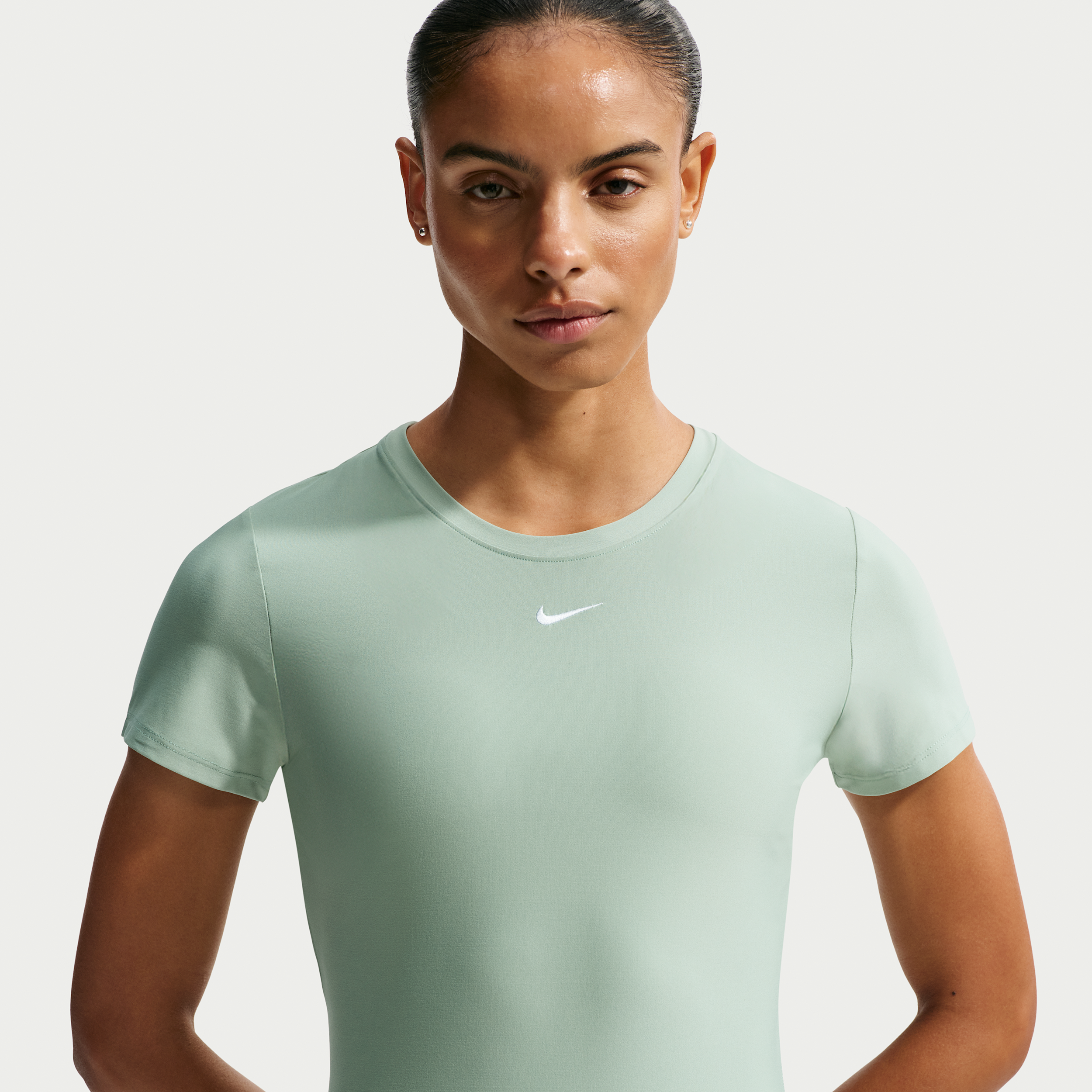Nike Women's Victory Dri-FIT Short-Sleeve Tennis Top in Green | IB3776-006