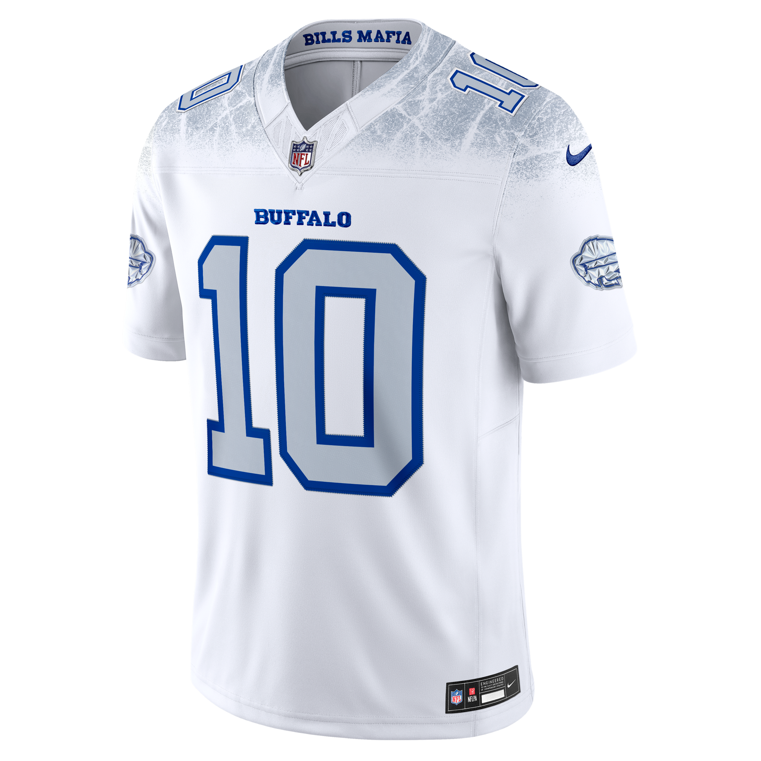 Nike Khalil Shakir Buffalo Bills Rivalries Collection  Men's Dri-fit Nfl Limited Jersey In White