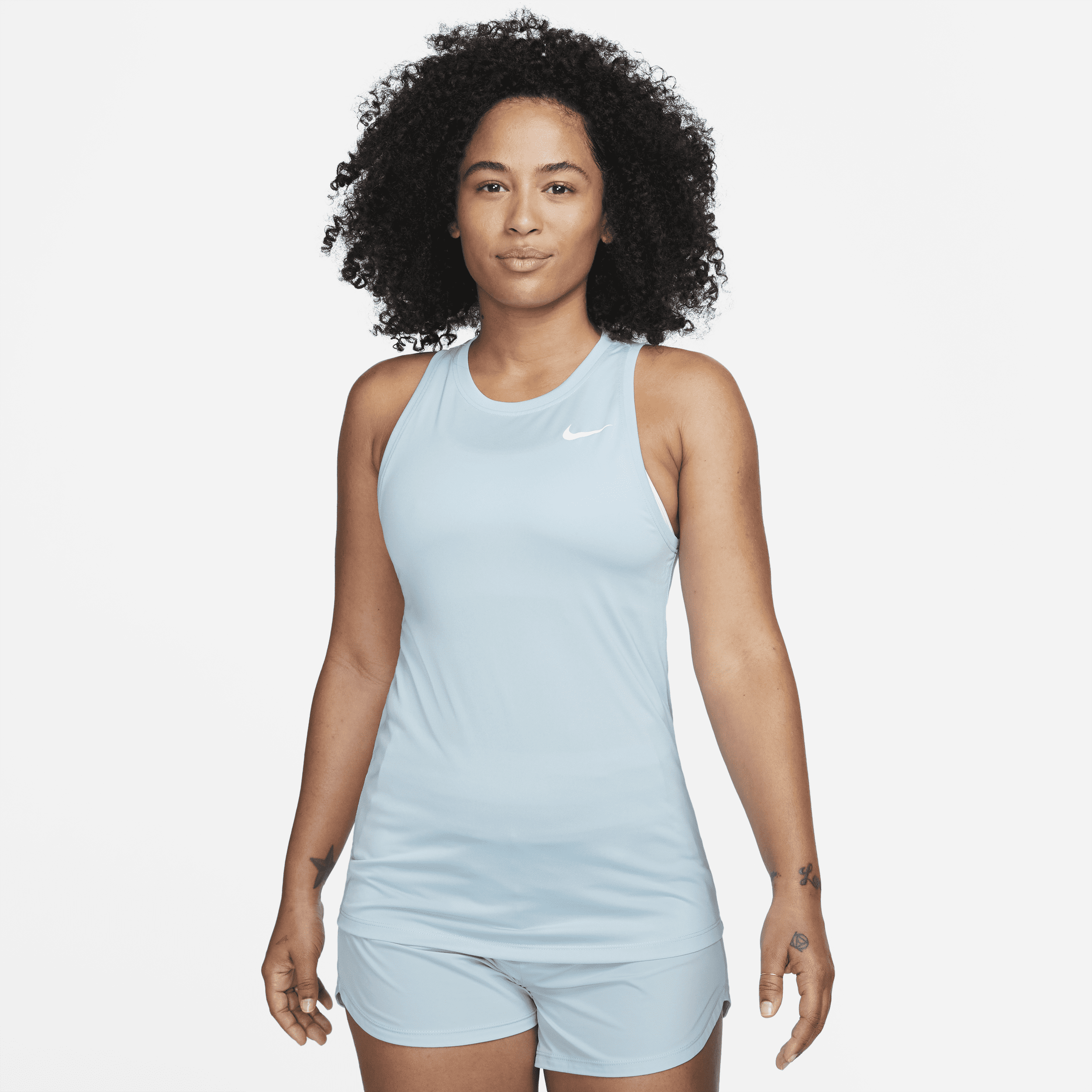 Nike Women's Dri-fit Training Tank Top In Blue