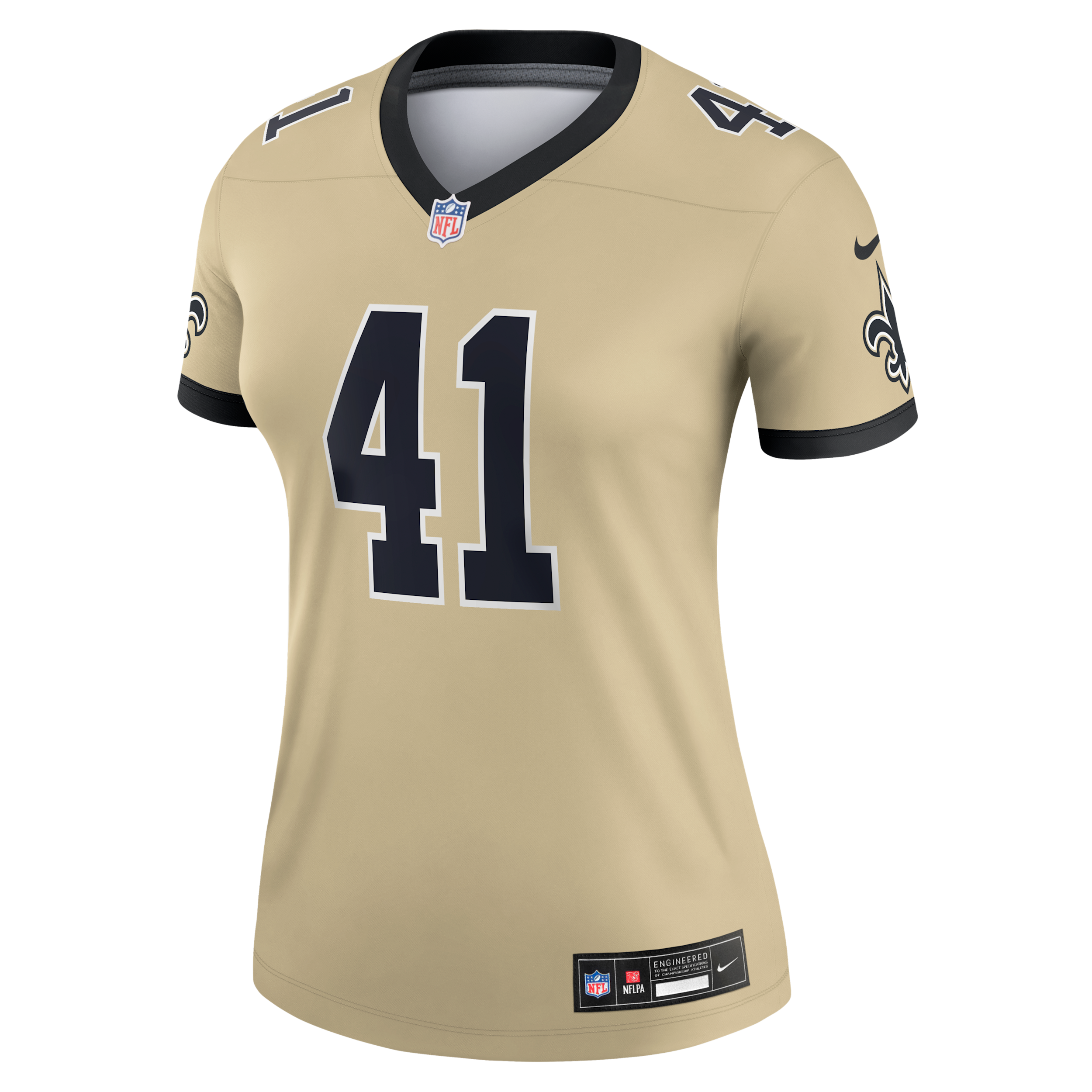Nike Alvin Kamara New Orleans Saints  Women's Dri-fit Nfl Legend Jersey In Yellow