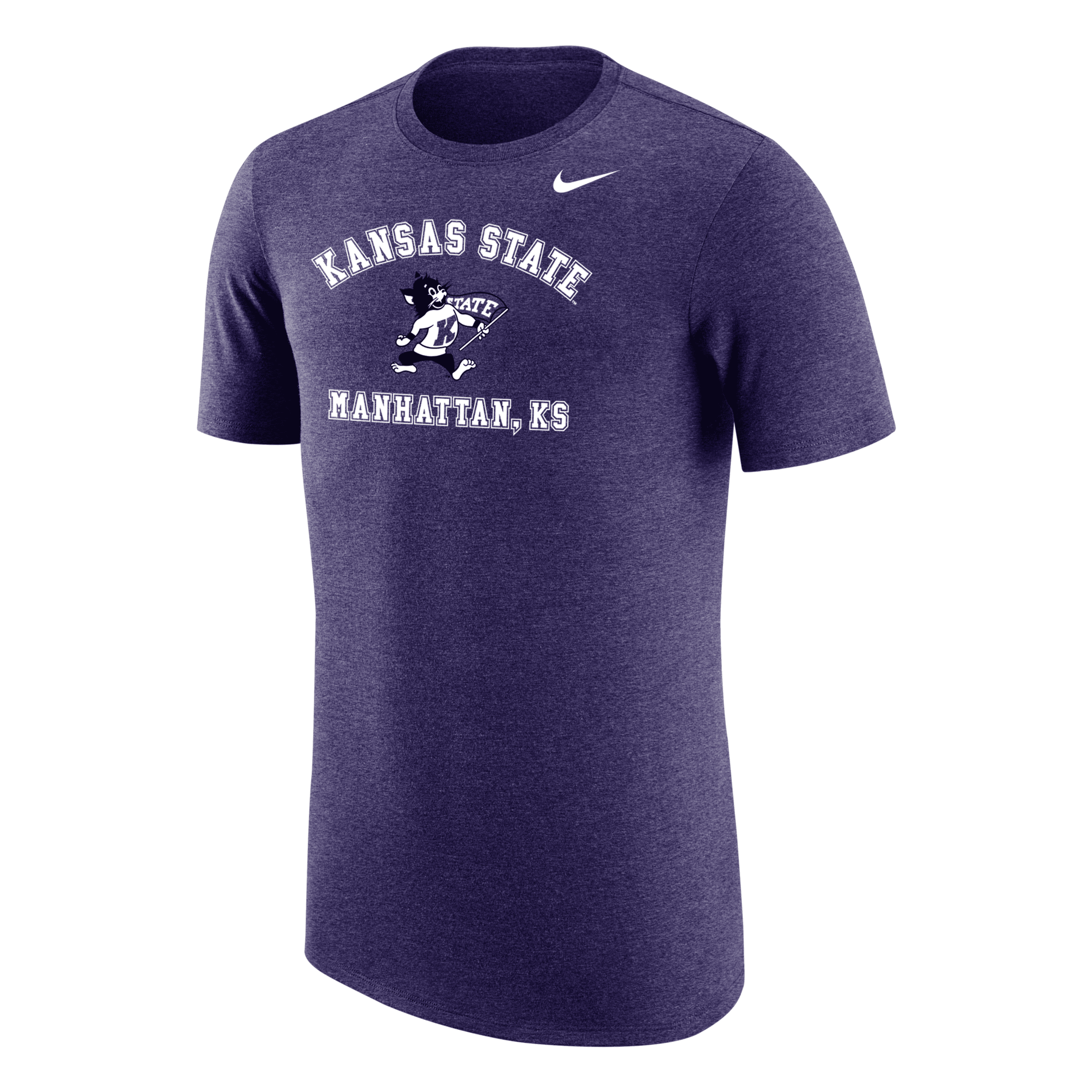 Nike Kansas State  Men's College T-shirt In Purple