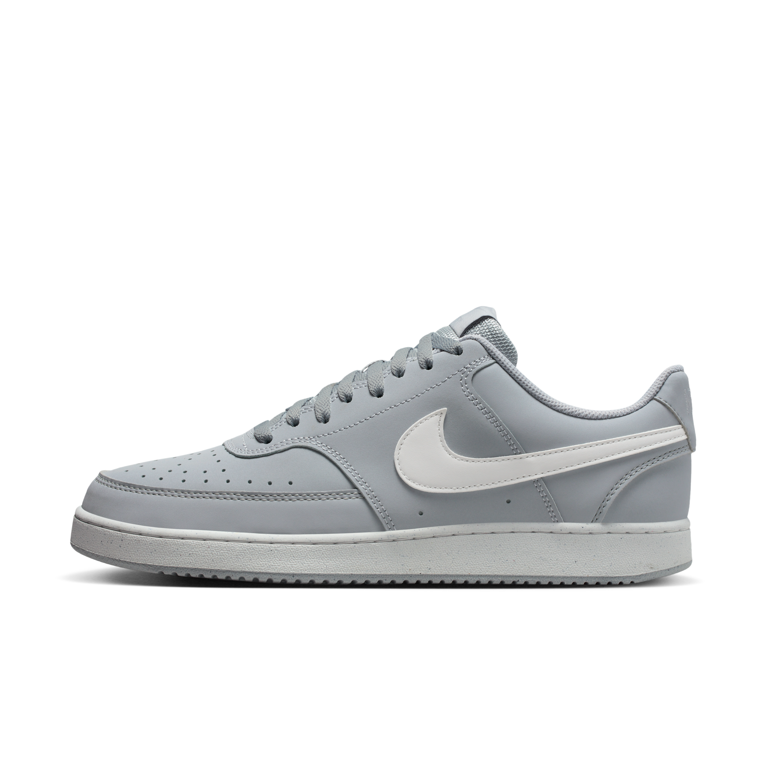 Nike Men's Court Vision Low Shoes In Gray