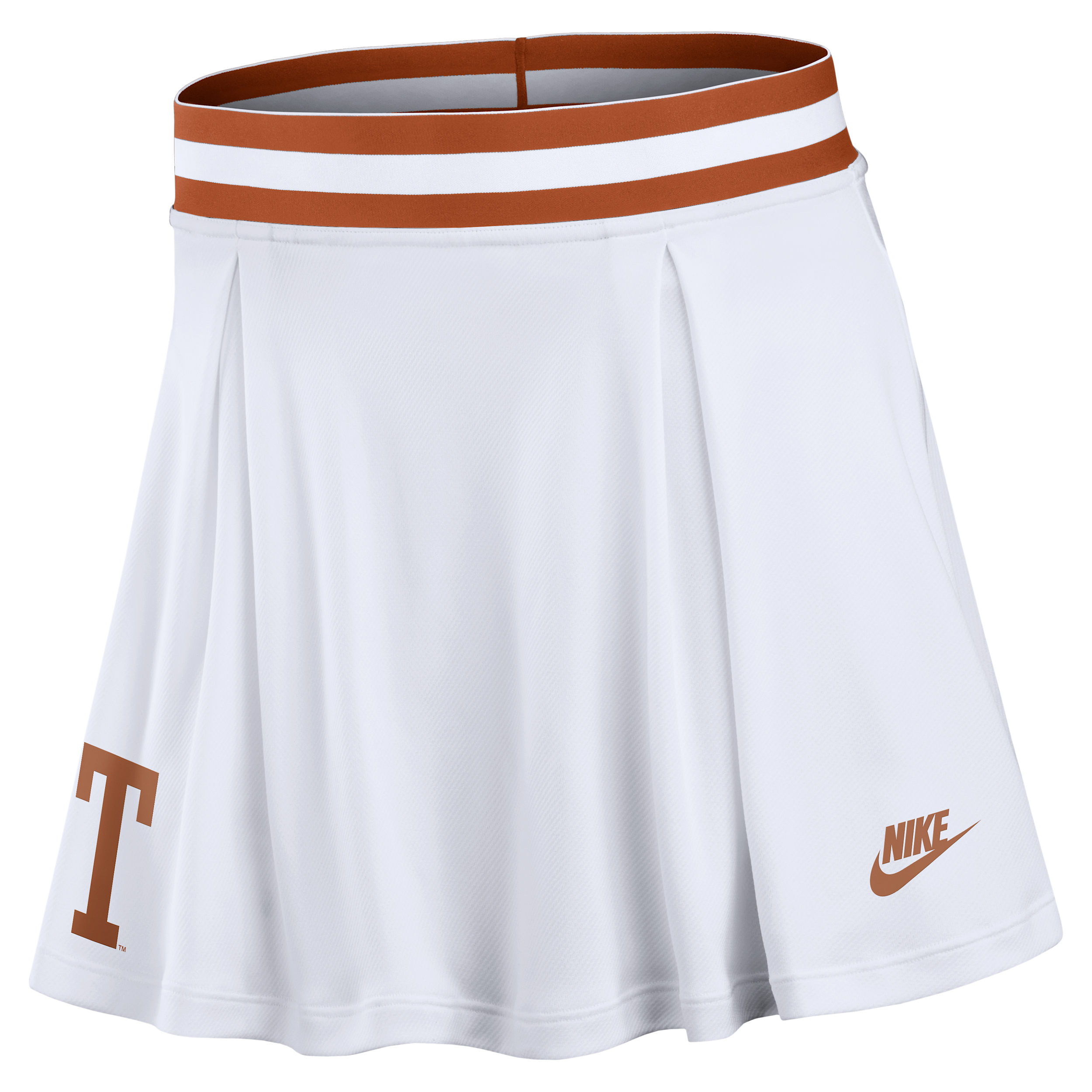 Texas Heritage Nike Women's Dri-FIT College Skort in White | 048E08FYTXV-X2F