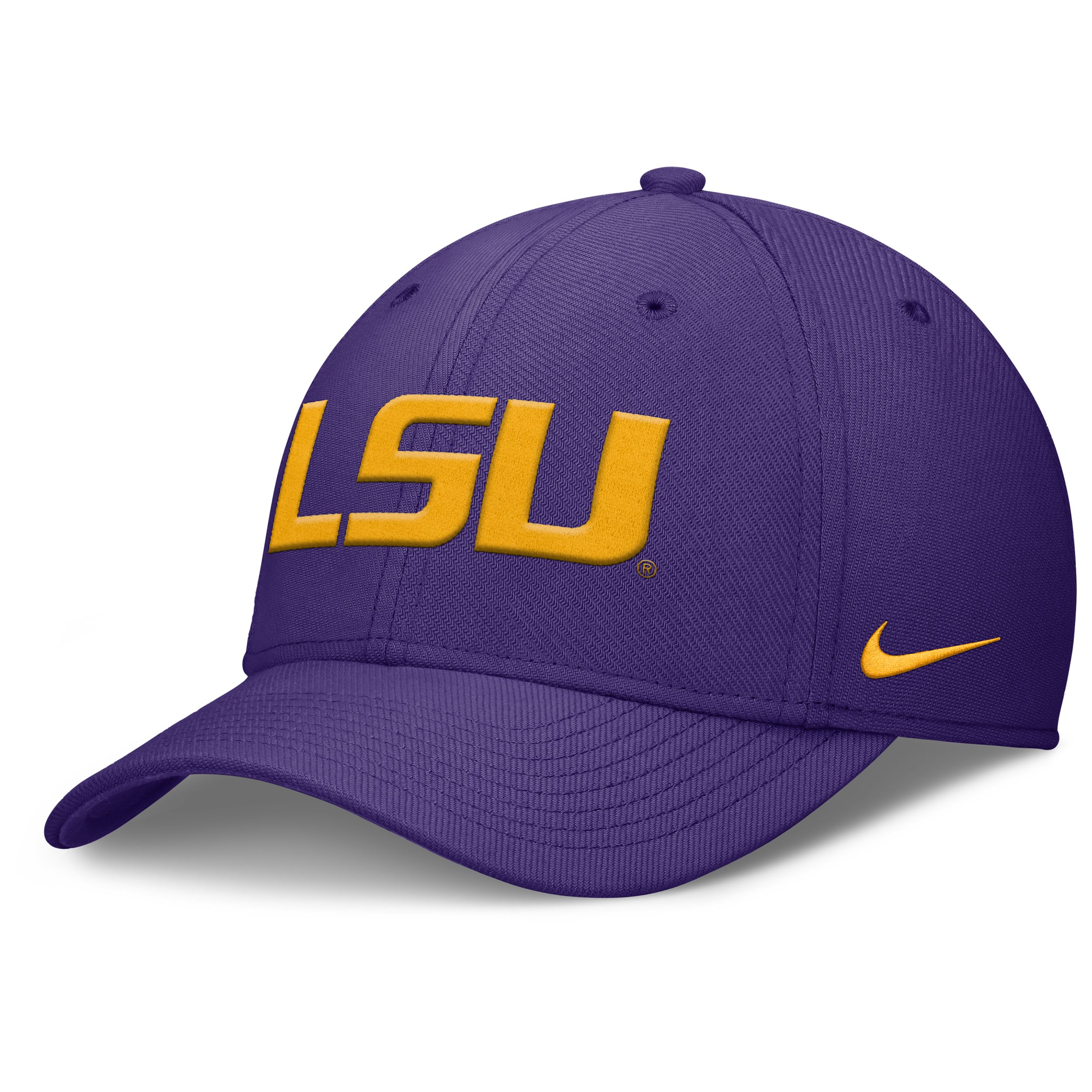 LSU Classic Nike Men's Dri-FIT College Hat in Purple | NC0351LLSN-RY6