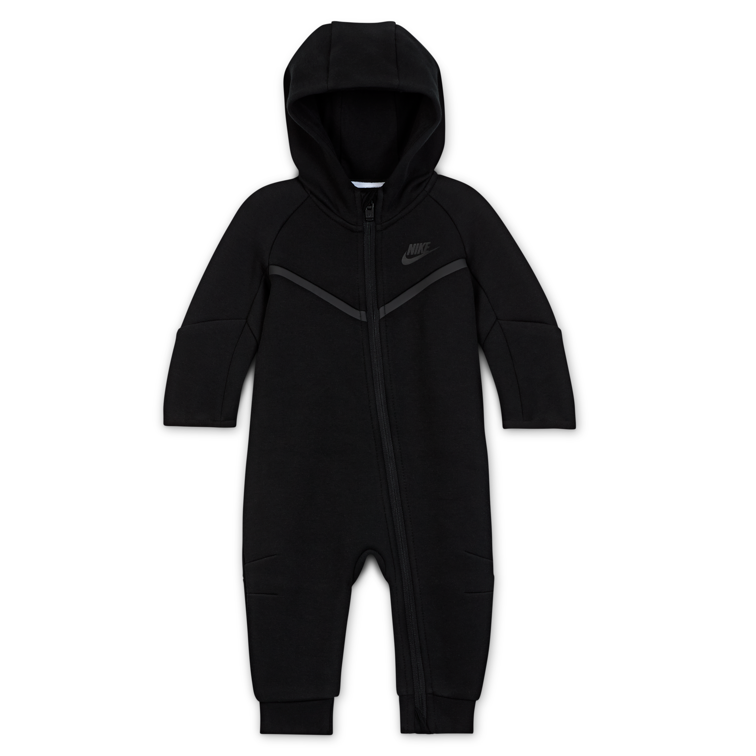 Nike Sportswear Baby Tech Fleece Coverall In Black