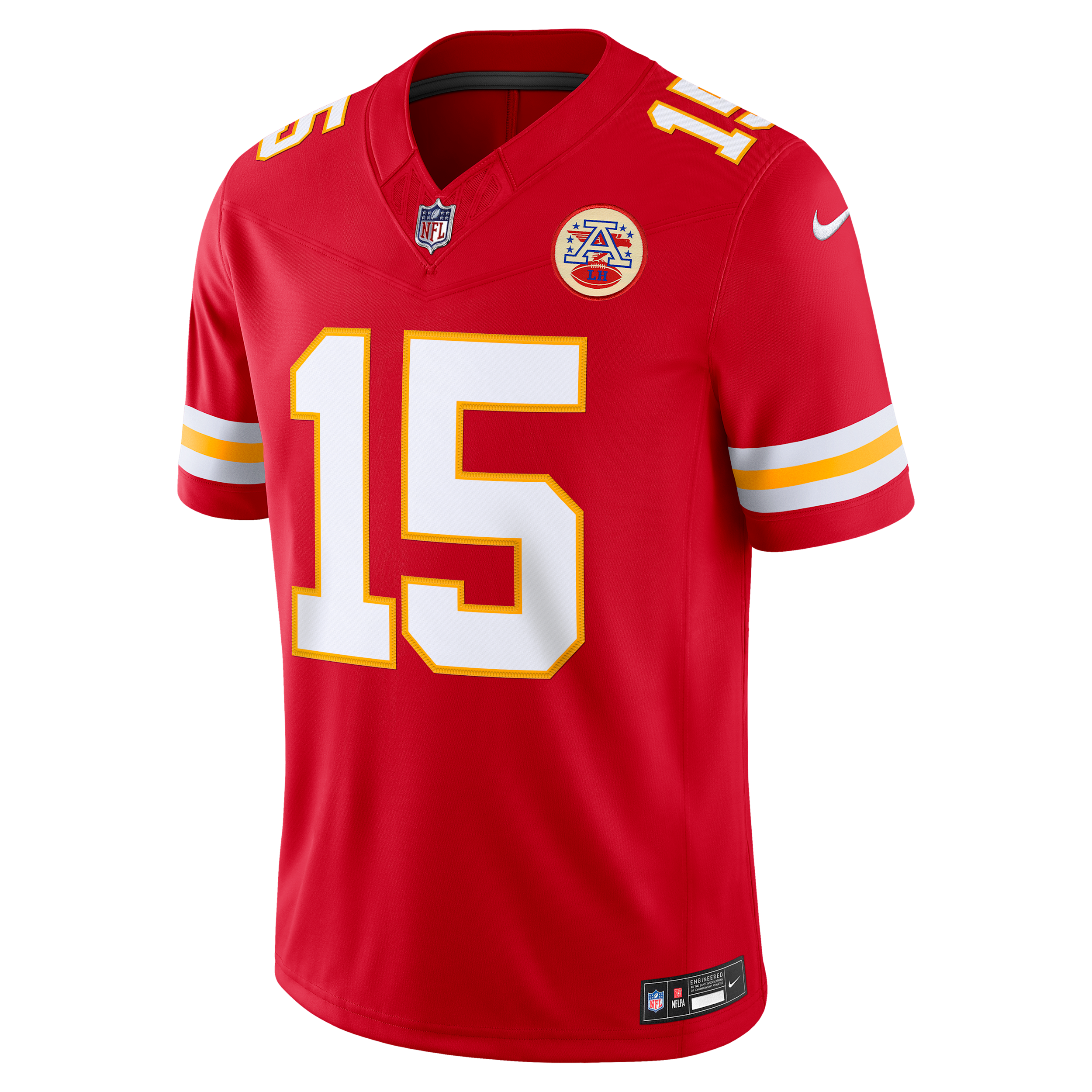 Patrick Mahomes Kansas City Chiefs Nike Men's Dri-FIT NFL Stitched Limited Jersey in Red | 37NMKCLH7GF-0G4