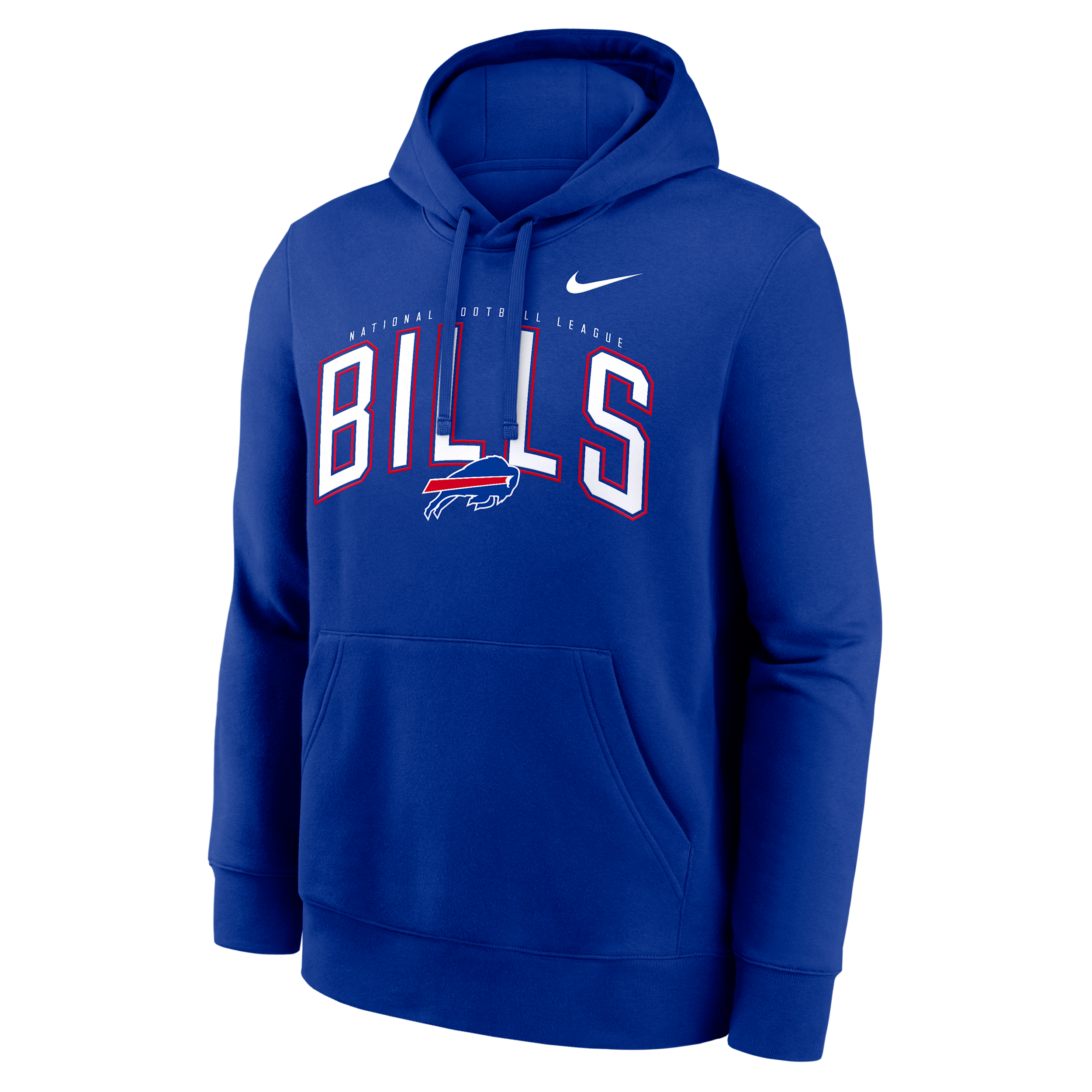 Nike Men's Royal Buffalo Bills Expect Victory Club Fleece Pullover Hoodie - Royal