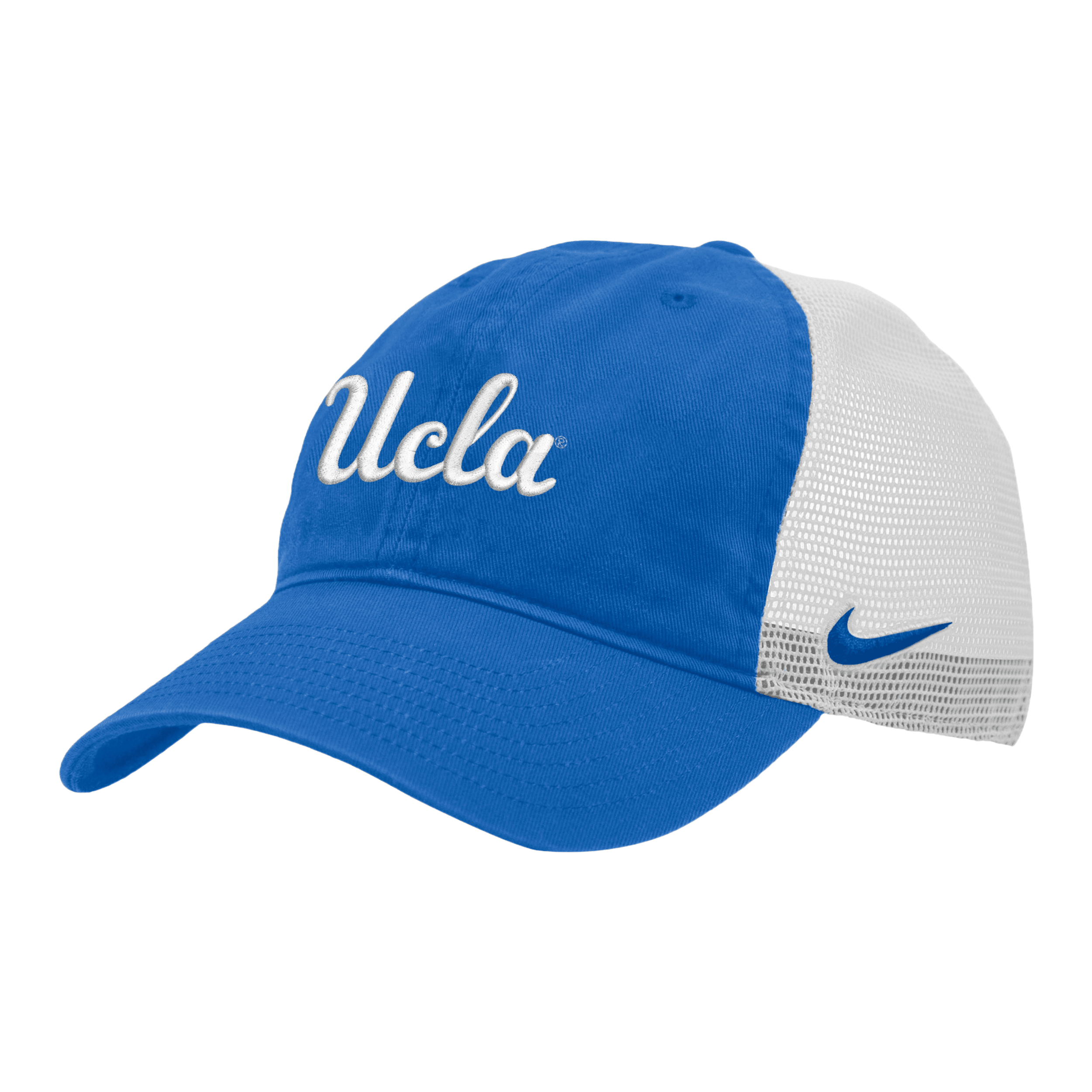 Nike Ucla Heritage86  Unisex College Trucker Hat In Blue