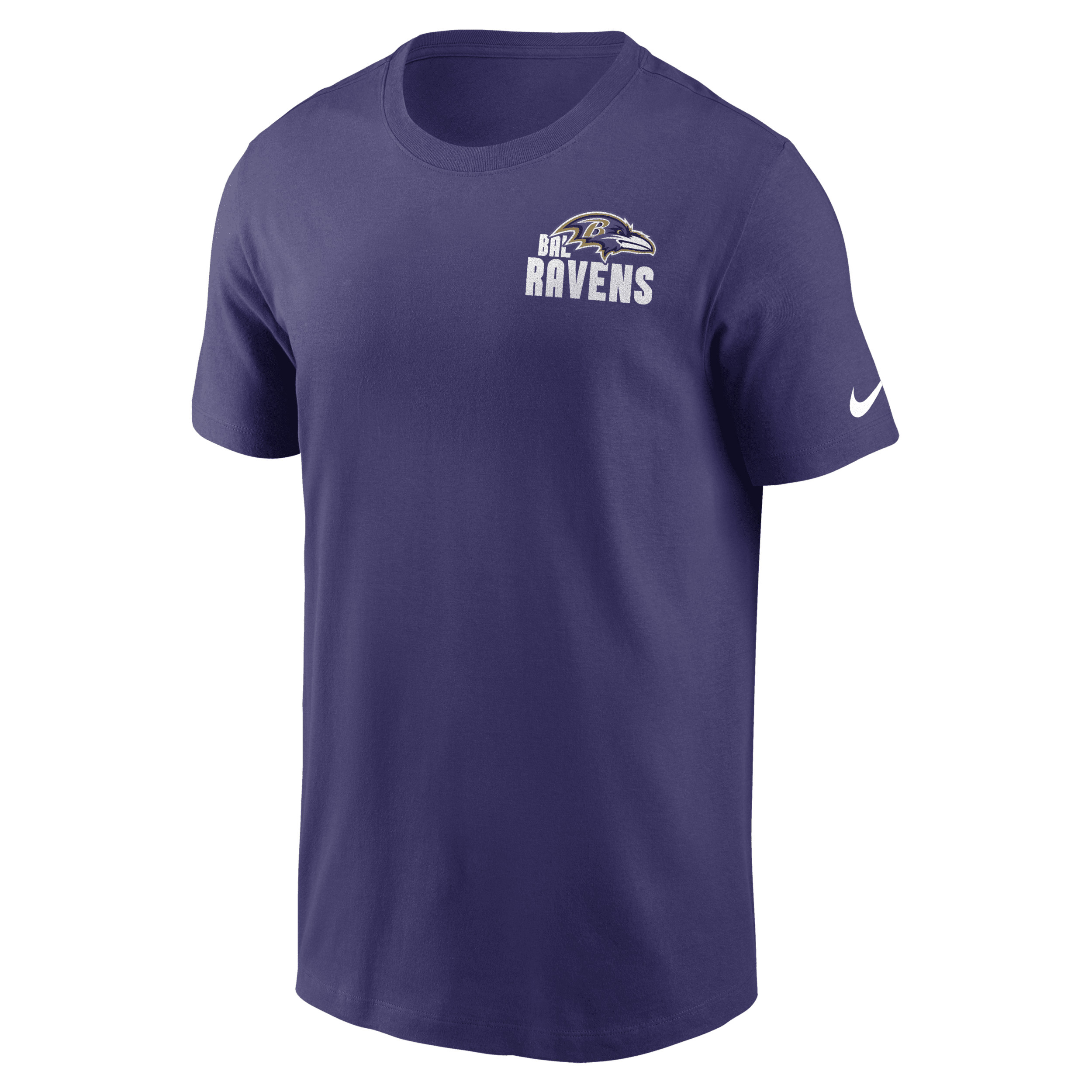 Nike Baltimore Ravens Blitz Team Essential  Men's Nfl T-shirt In Purple