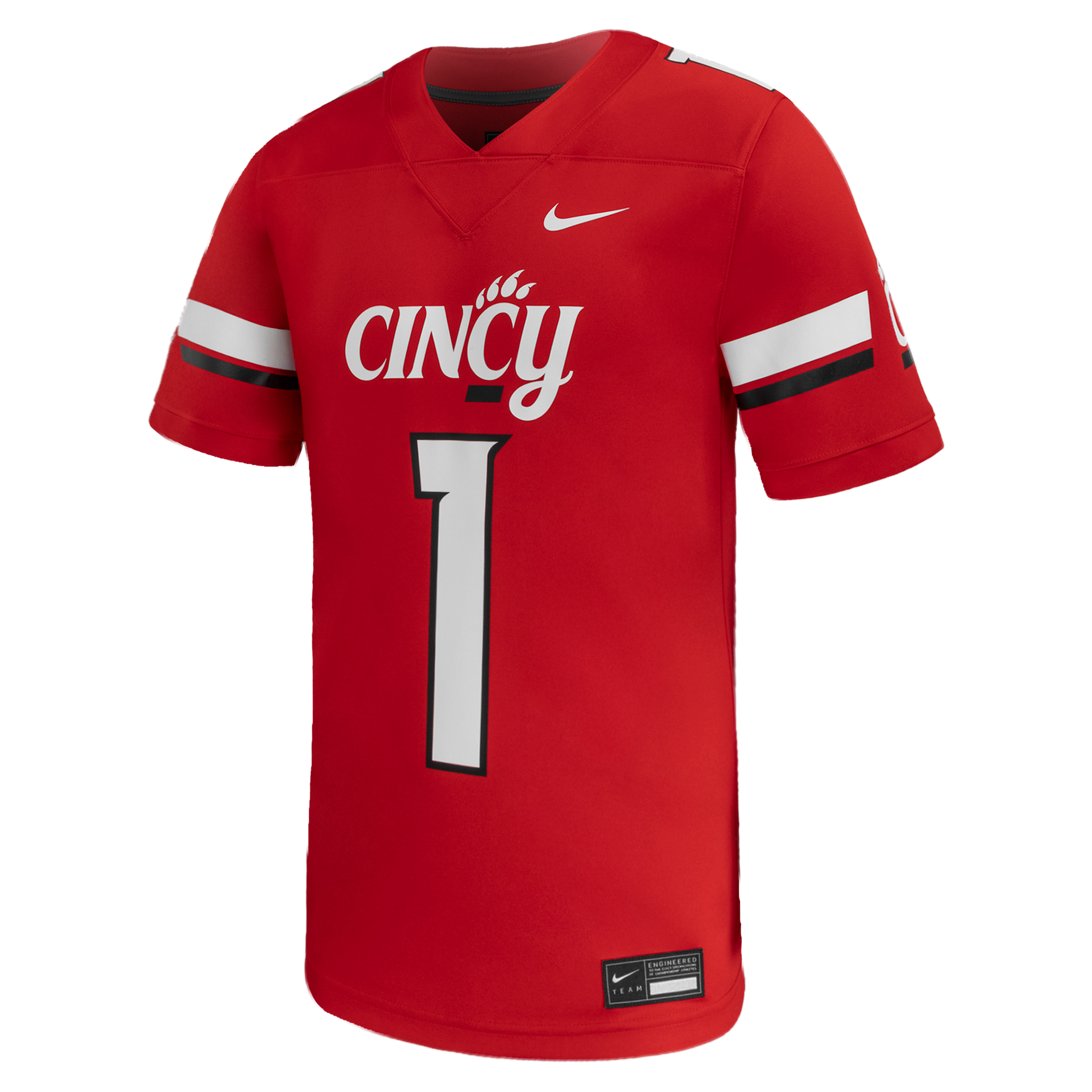 Cincinnati Nike Men's College Untouchable Game Jersey in Red | P31811J372UNCN-RED