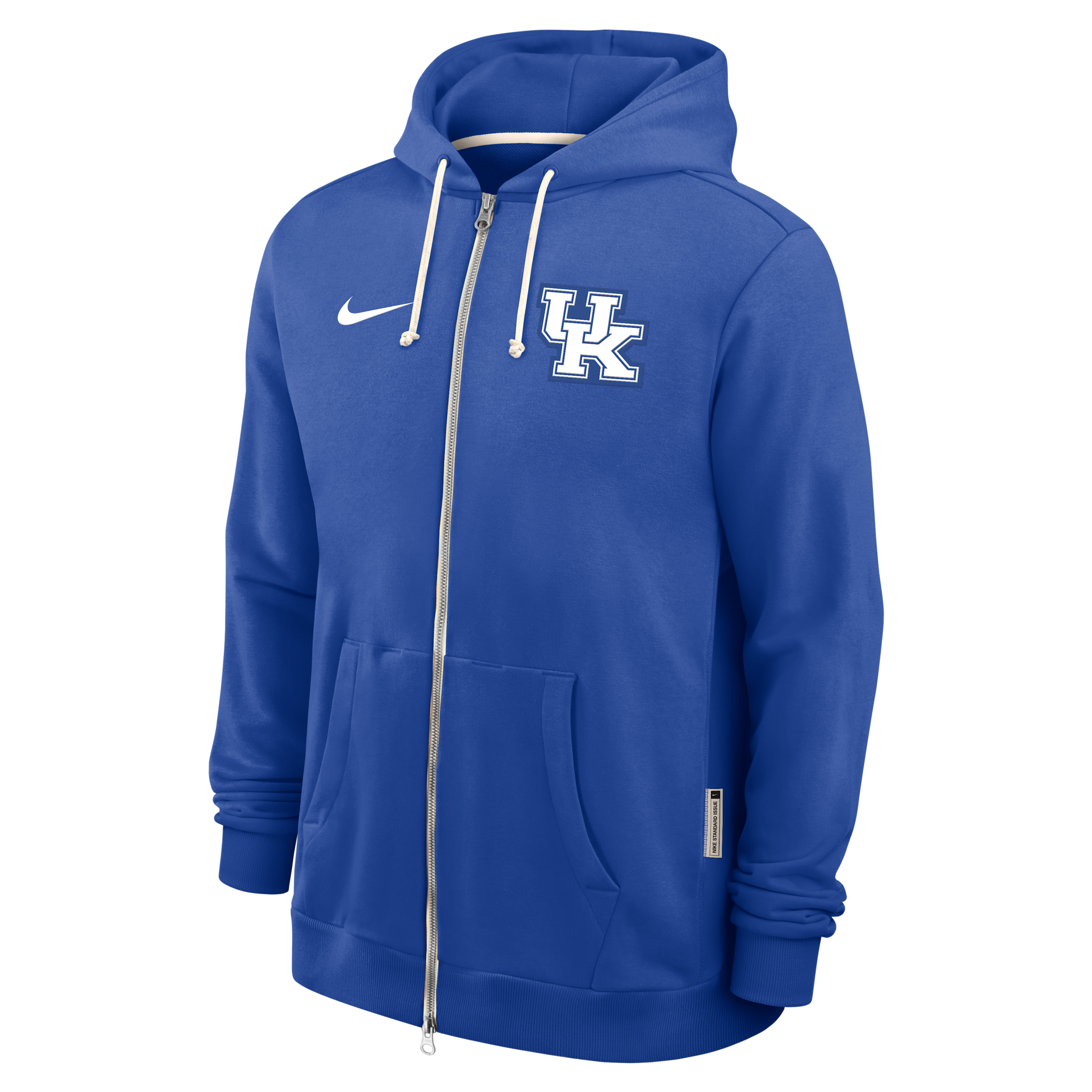 Nike Kentucky Sideline  Men's Dri-fit College Full-zip Hoodie In Blue