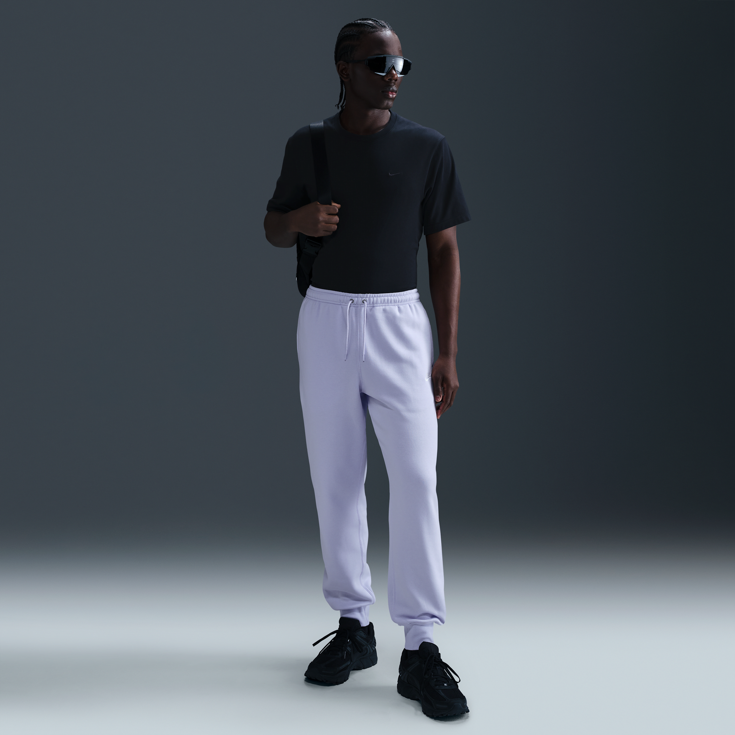 Nike Men's Club Jogger Pants In Purple