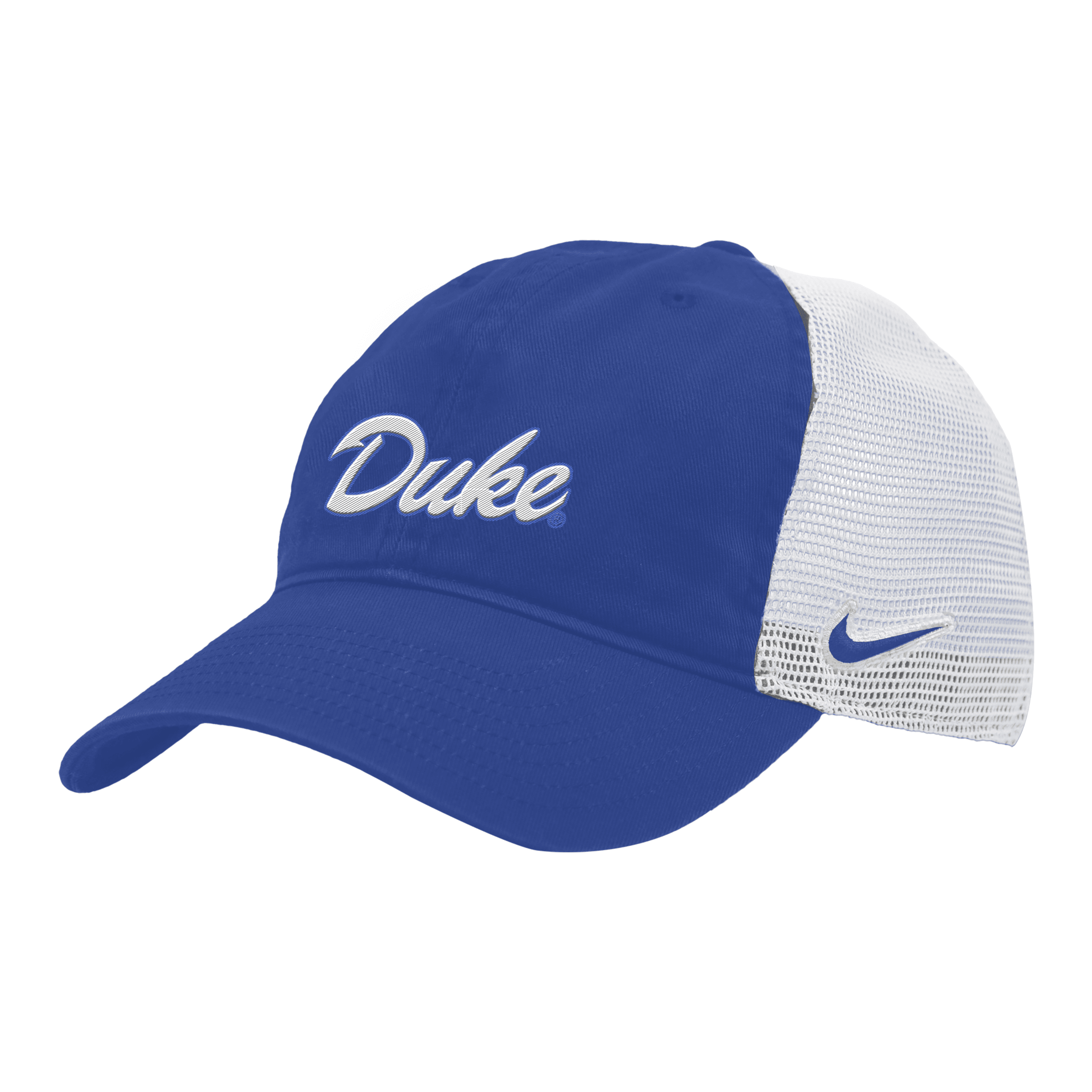 Nike Duke Heritage86  Unisex College Trucker Hat In Blue