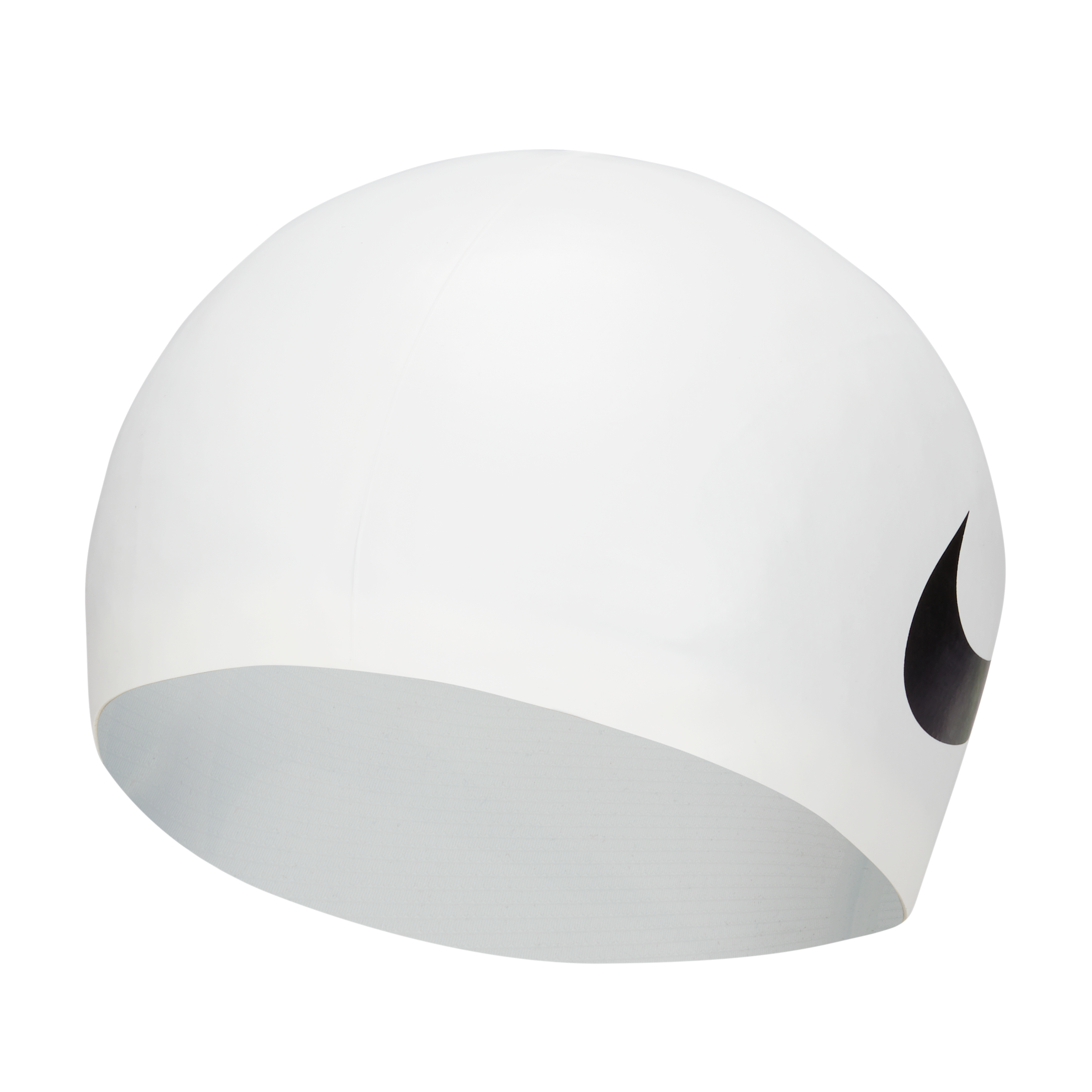 Nike Unisex Swim Silicone Cap in White | NESS8163-100