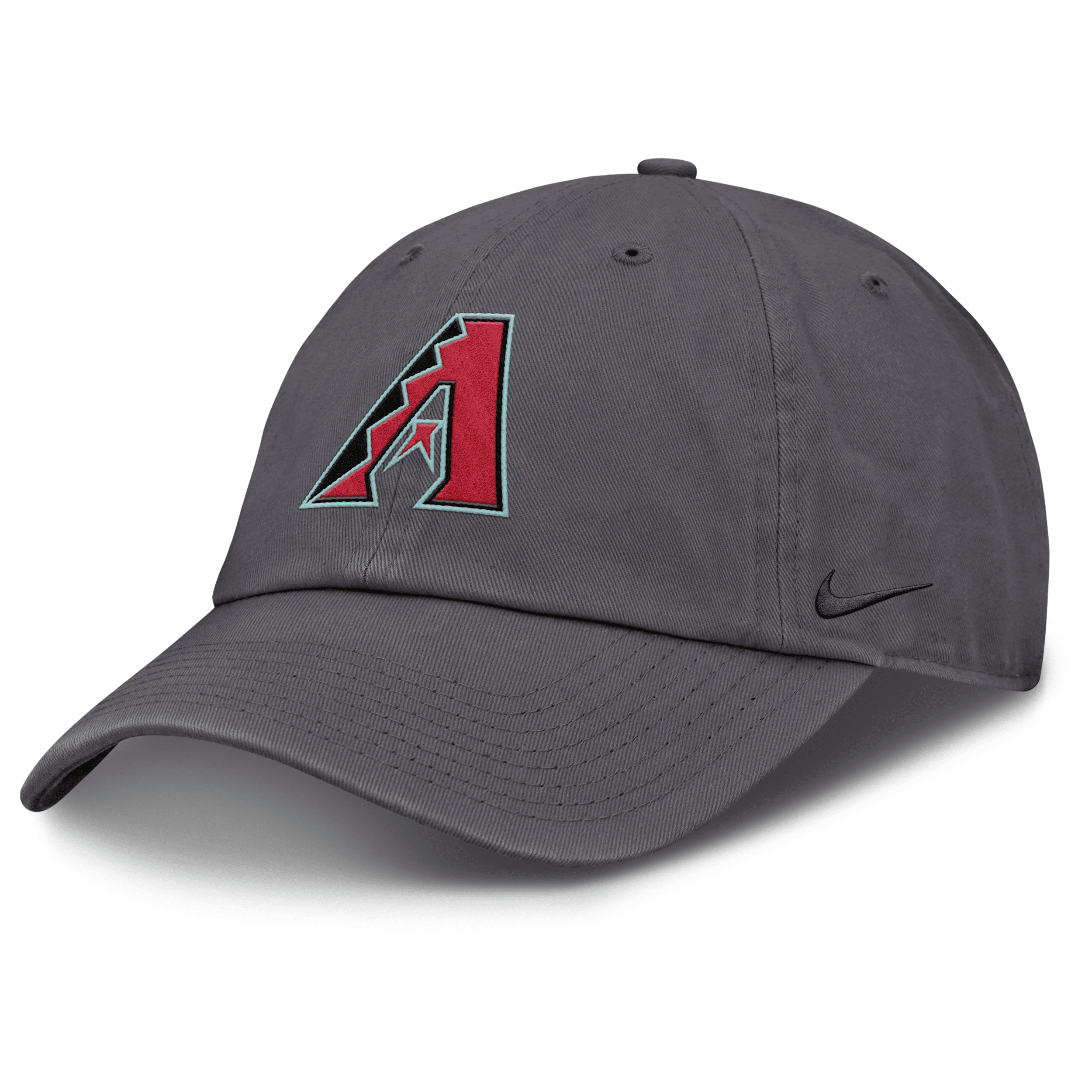 Nike Men's Gray Arizona Diamondbacks Club Adjustable Hat In Grey