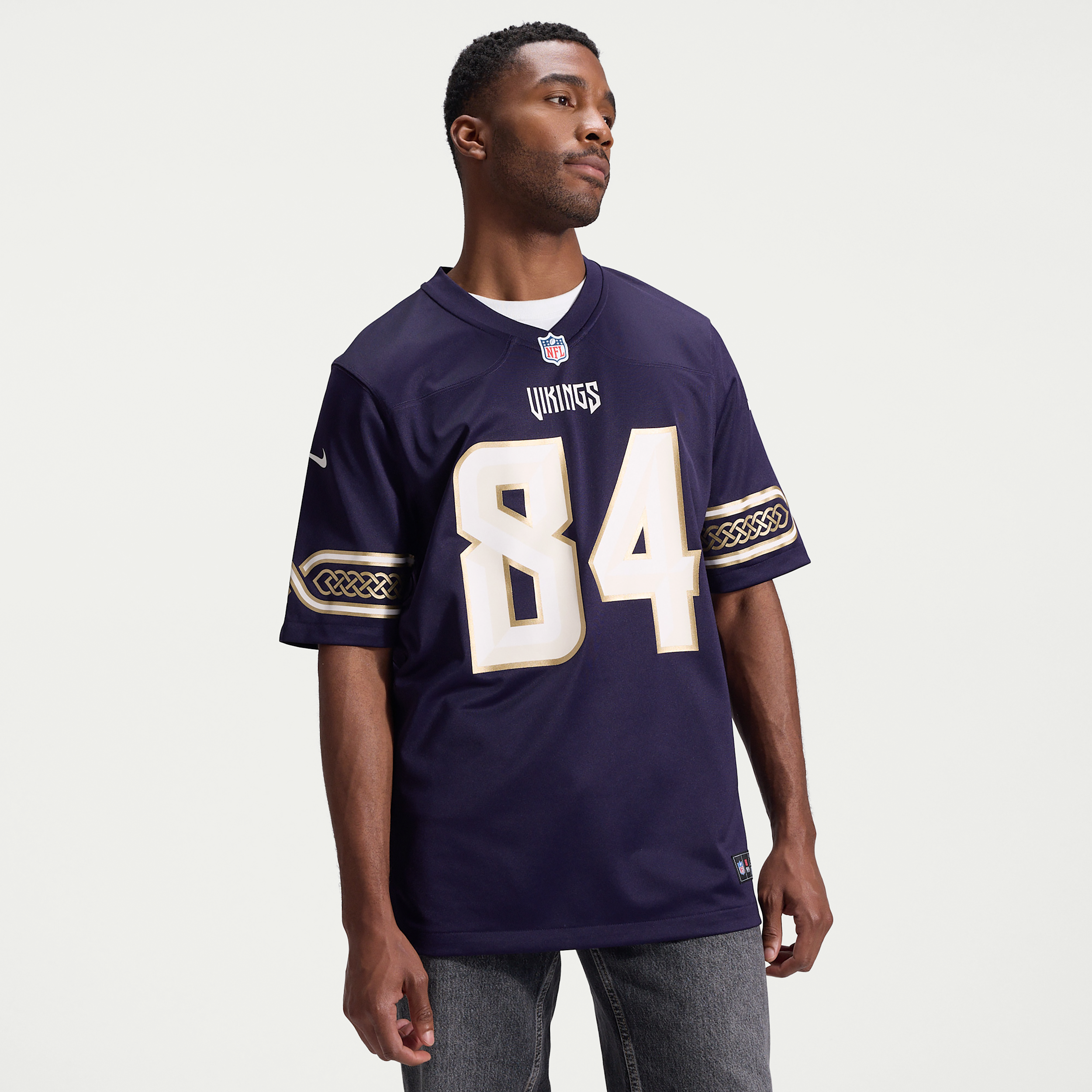 Randy Moss Minnesota Vikings Rivalries Collection Nike Men's NFL Game Jersey in Purple | 67NM0JFKW63-1U9