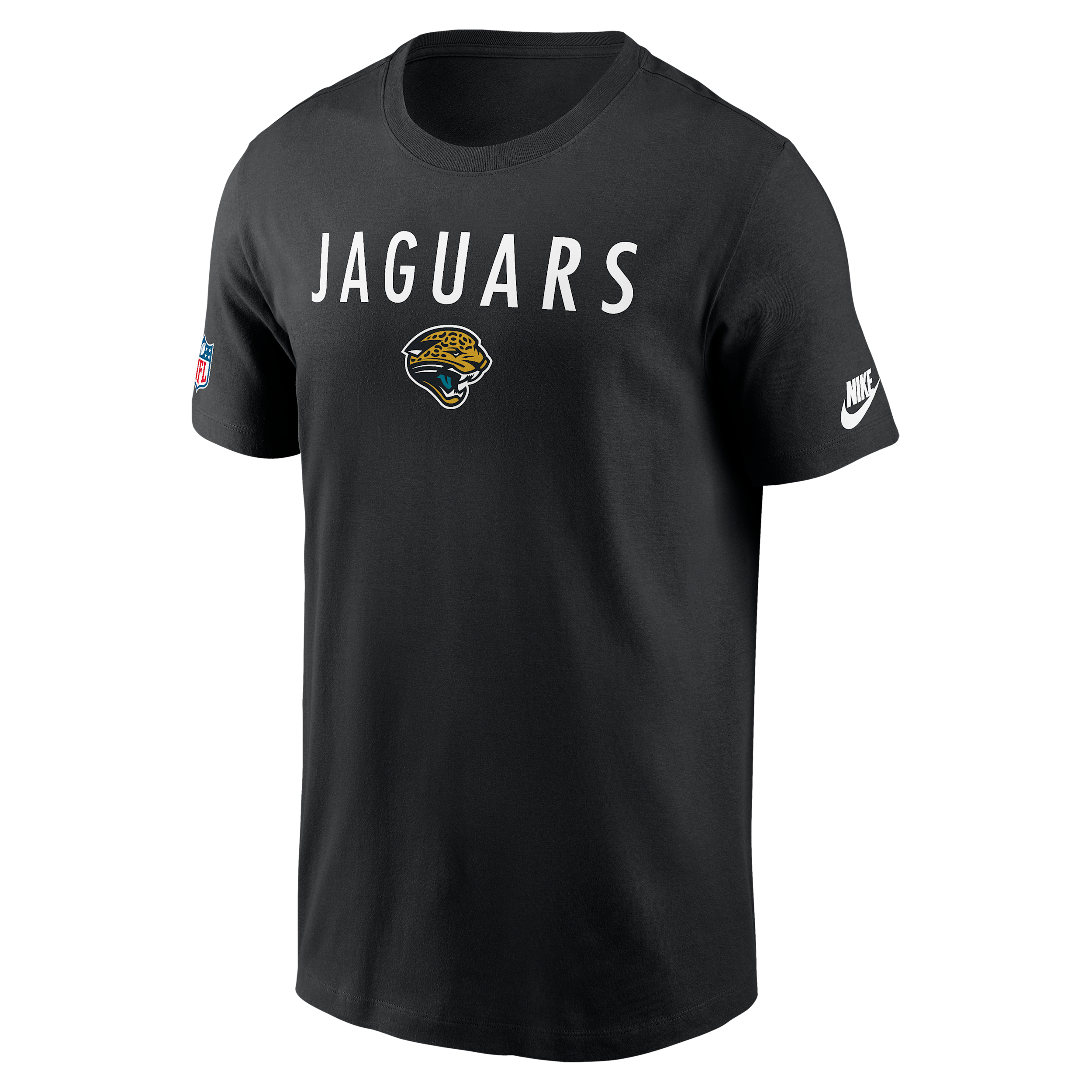 Nike Black Jacksonville Jaguars Alt Pack Onside Conversion Performance T-shirt In Black