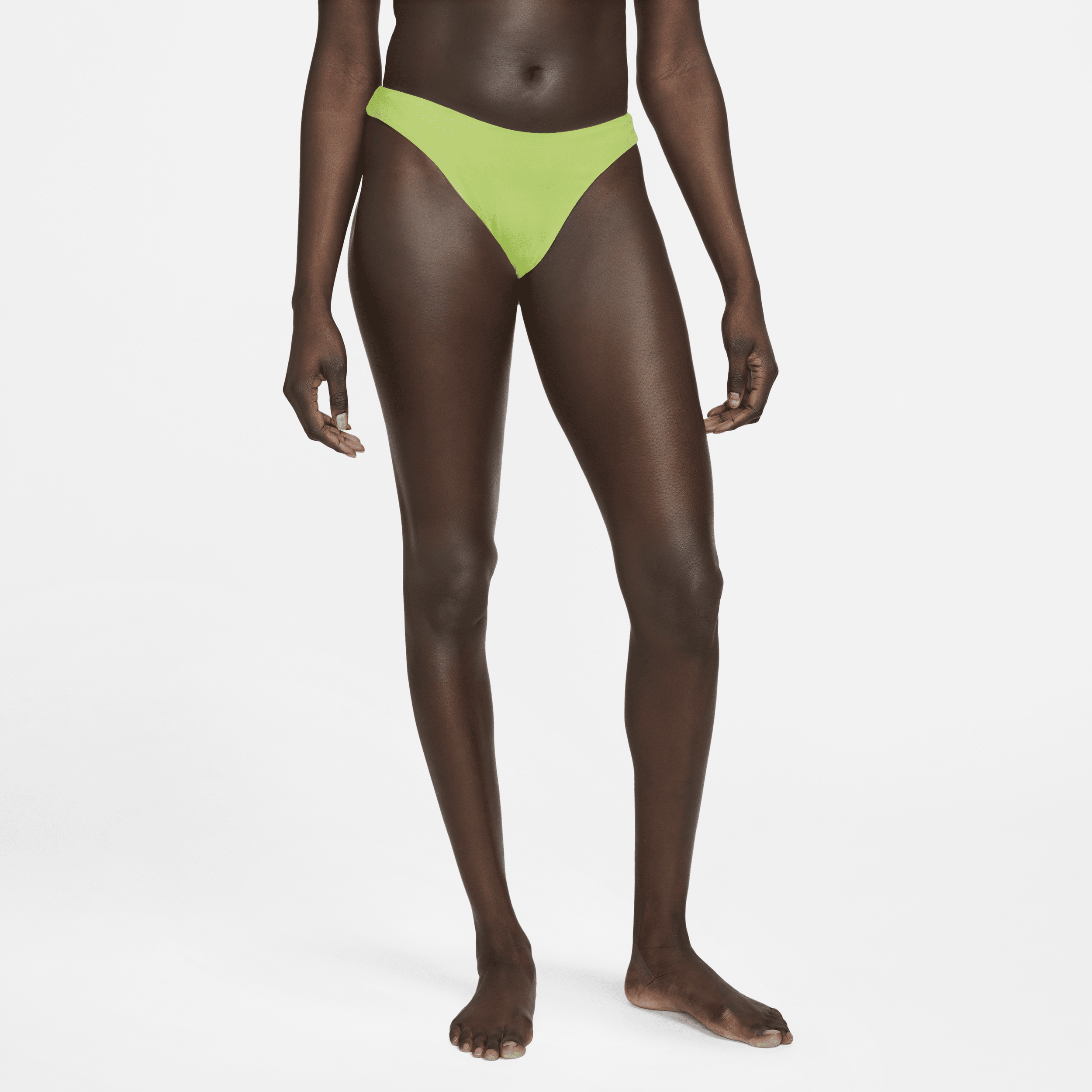 Nike Women's Essential Sling Bikini Swim Bottom In Yellow