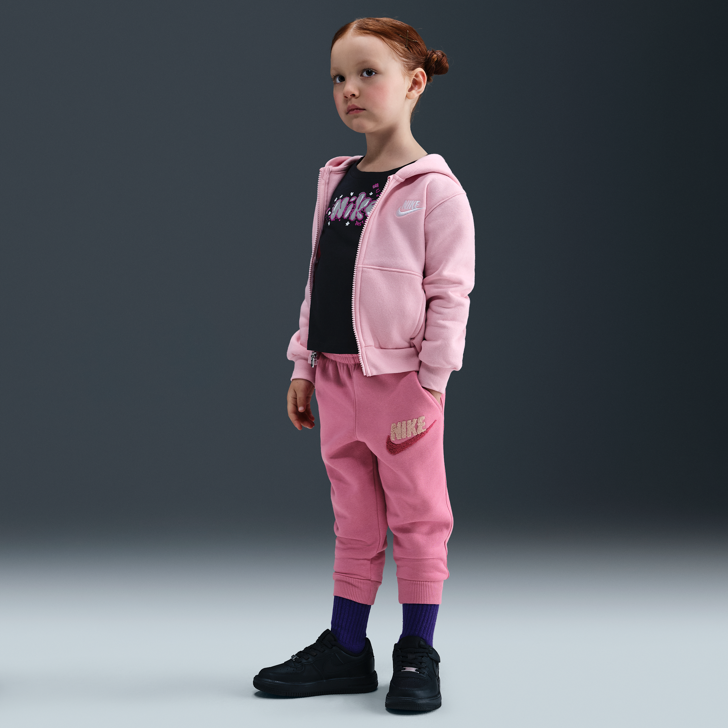 Nike Club Toddler Chenille Jogger Pants In Multi