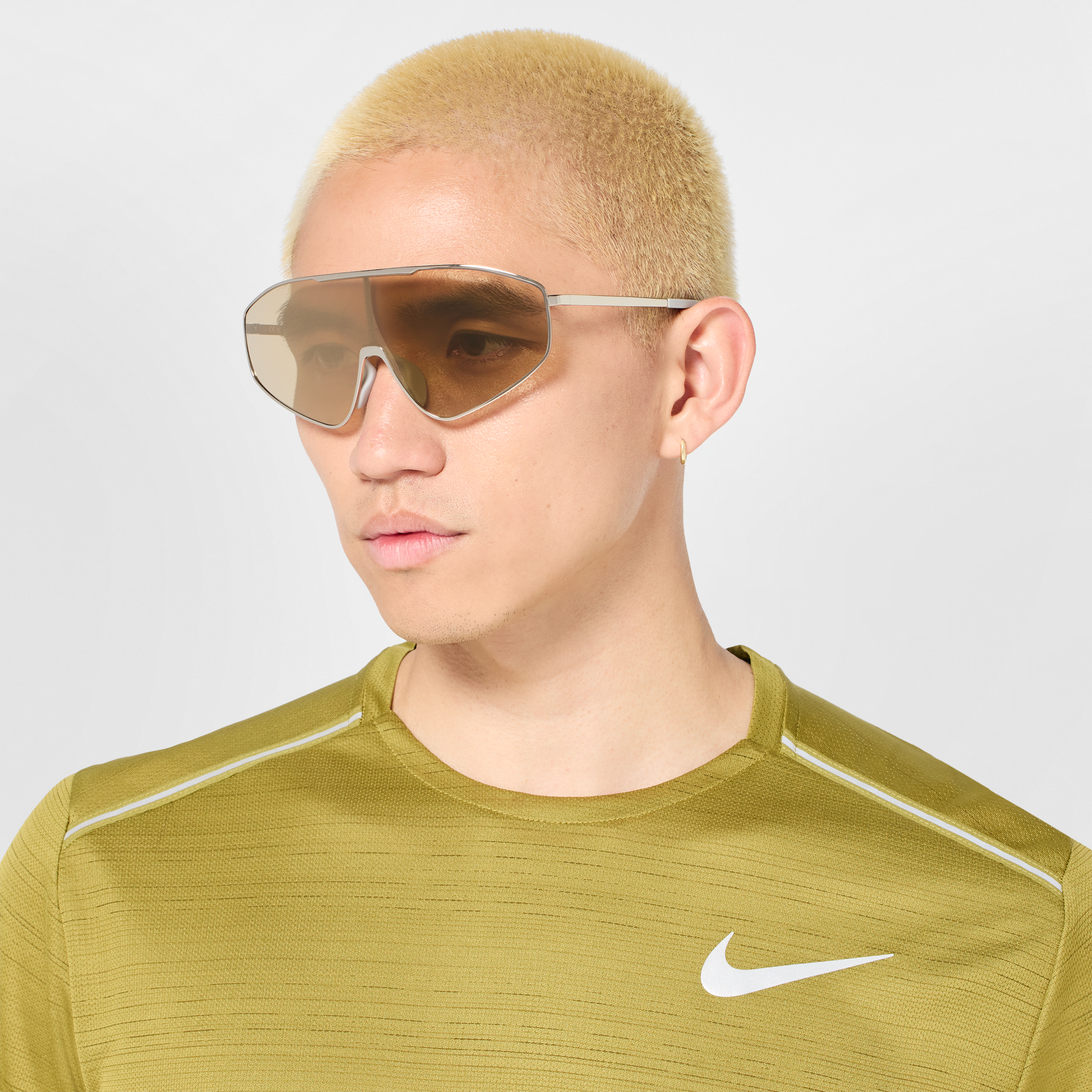 Nike Unisex Echo Shield 2 Sunglasses In Grey