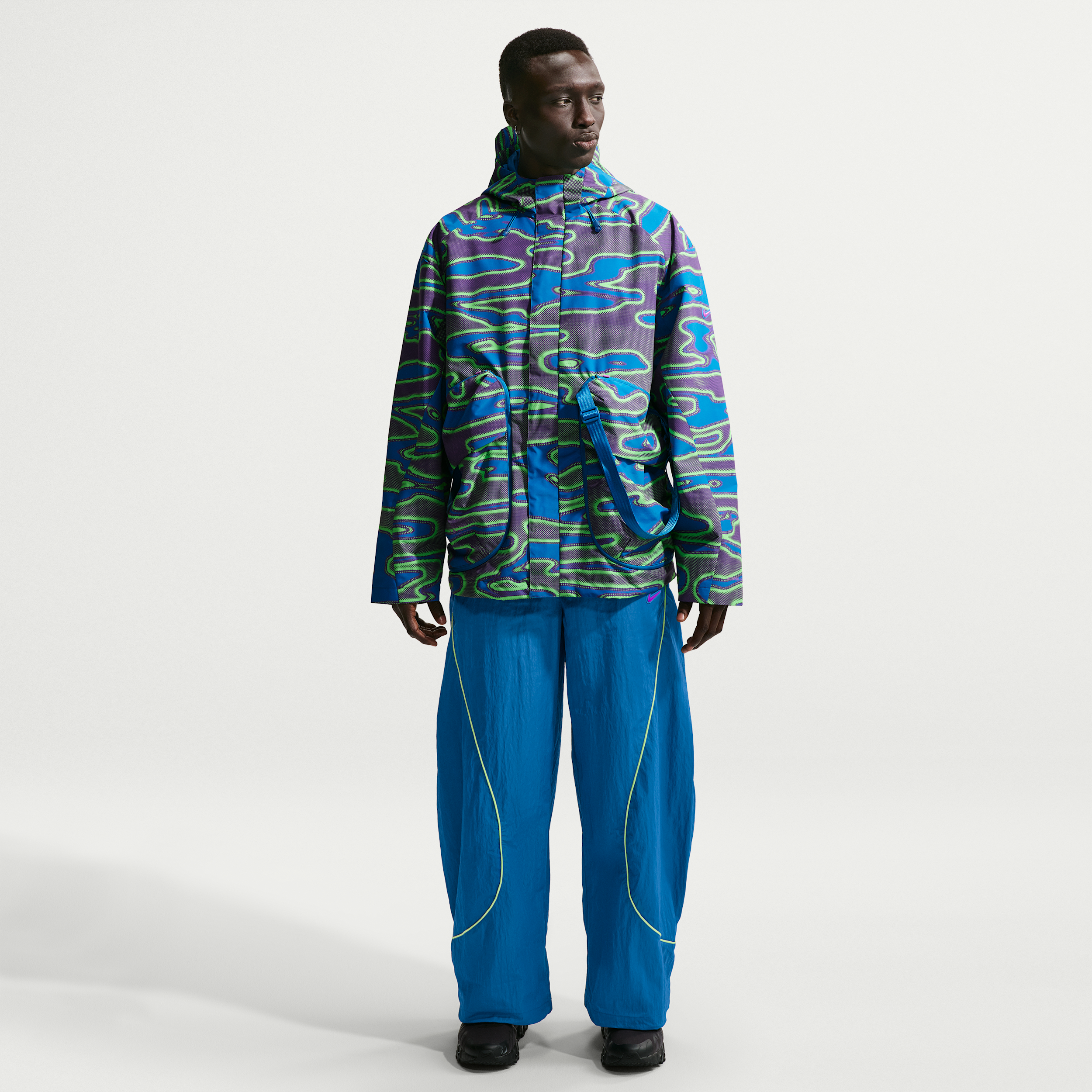 Nike Men's Project F.R.O.G. Tobi Pants in Blue | II2469-490