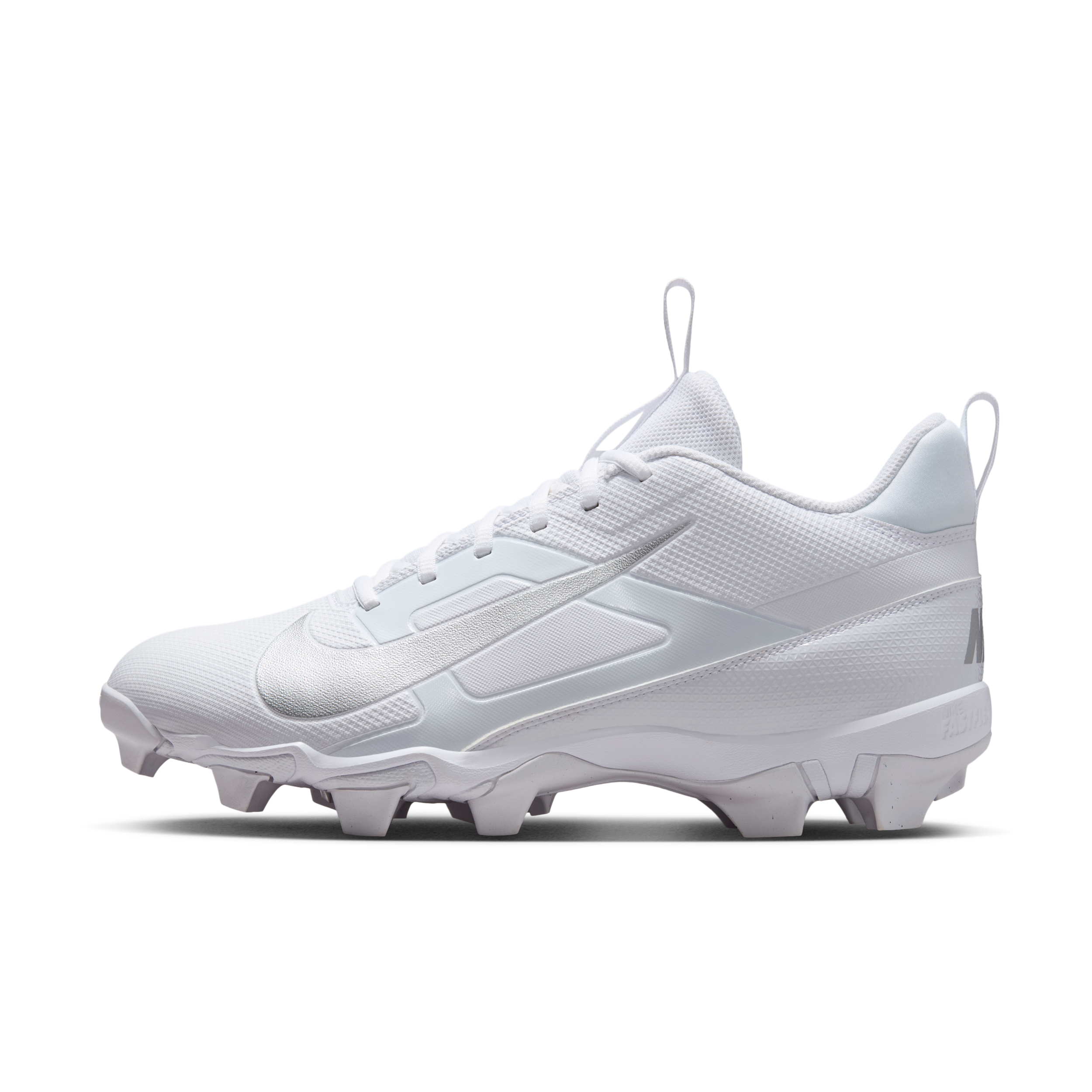 Nike Men's Alpha Menace 4 Shark Football Cleats In White