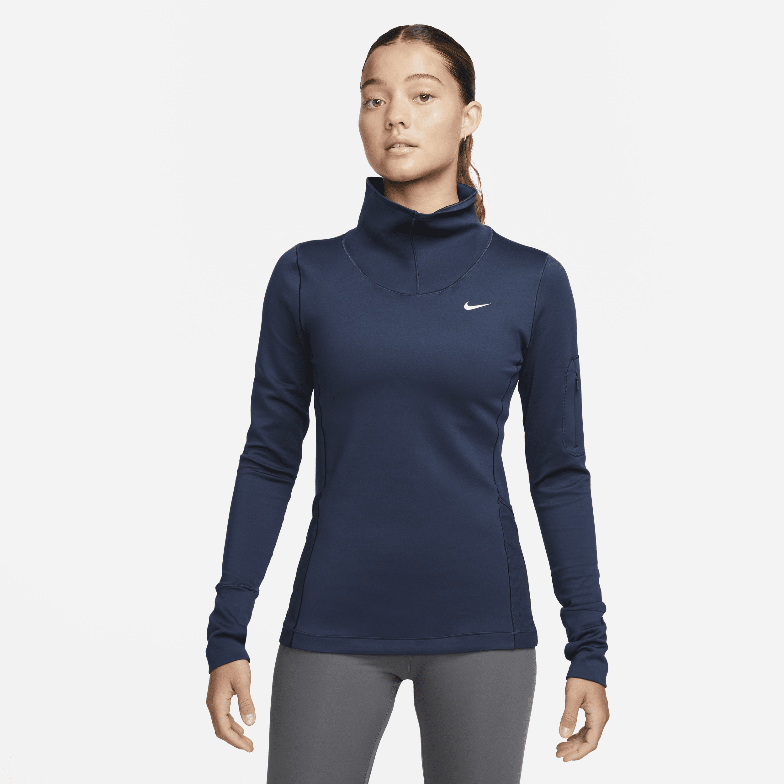 nike therma long sleeve top