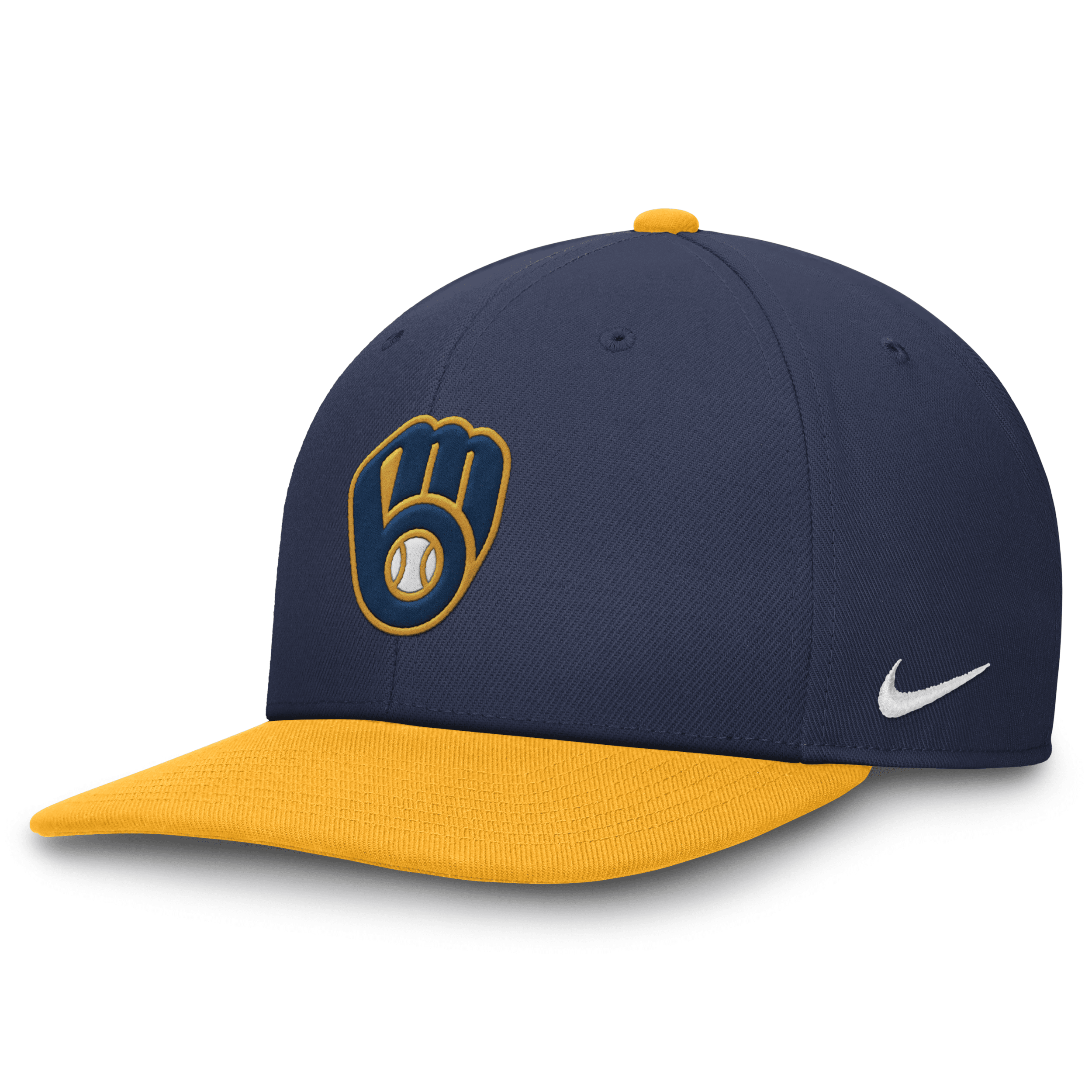 Shop Nike Milwaukee Brewers Evergreen Pro  Men's Dri-fit Mlb Adjustable Hat In Blue