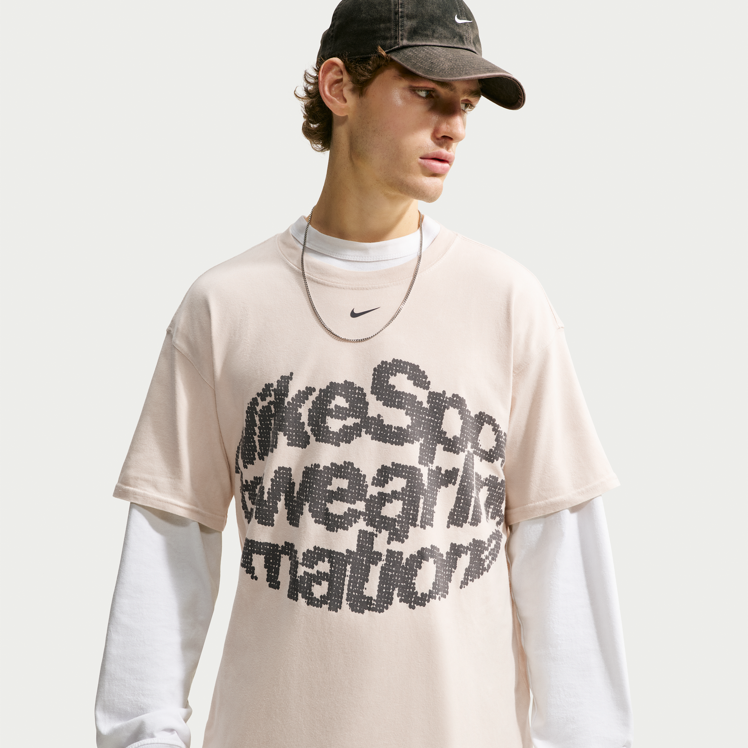 Men's Nike Sportswear T-Shirt in Brown | JA0088-104