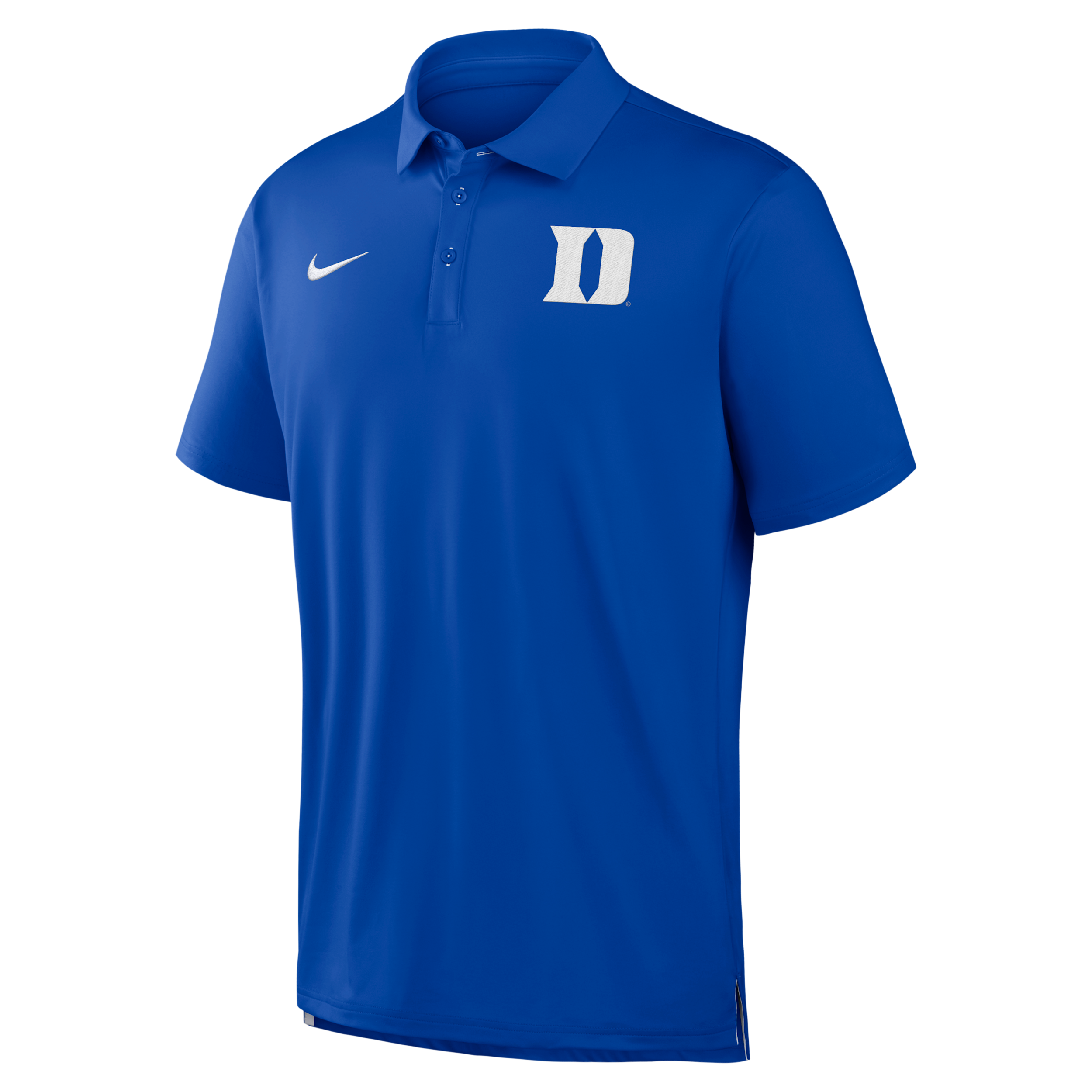 Nike Men's Royal Duke Blue Devils 2026 Sideline Tour Dri-fit Polo Shirt - Royal