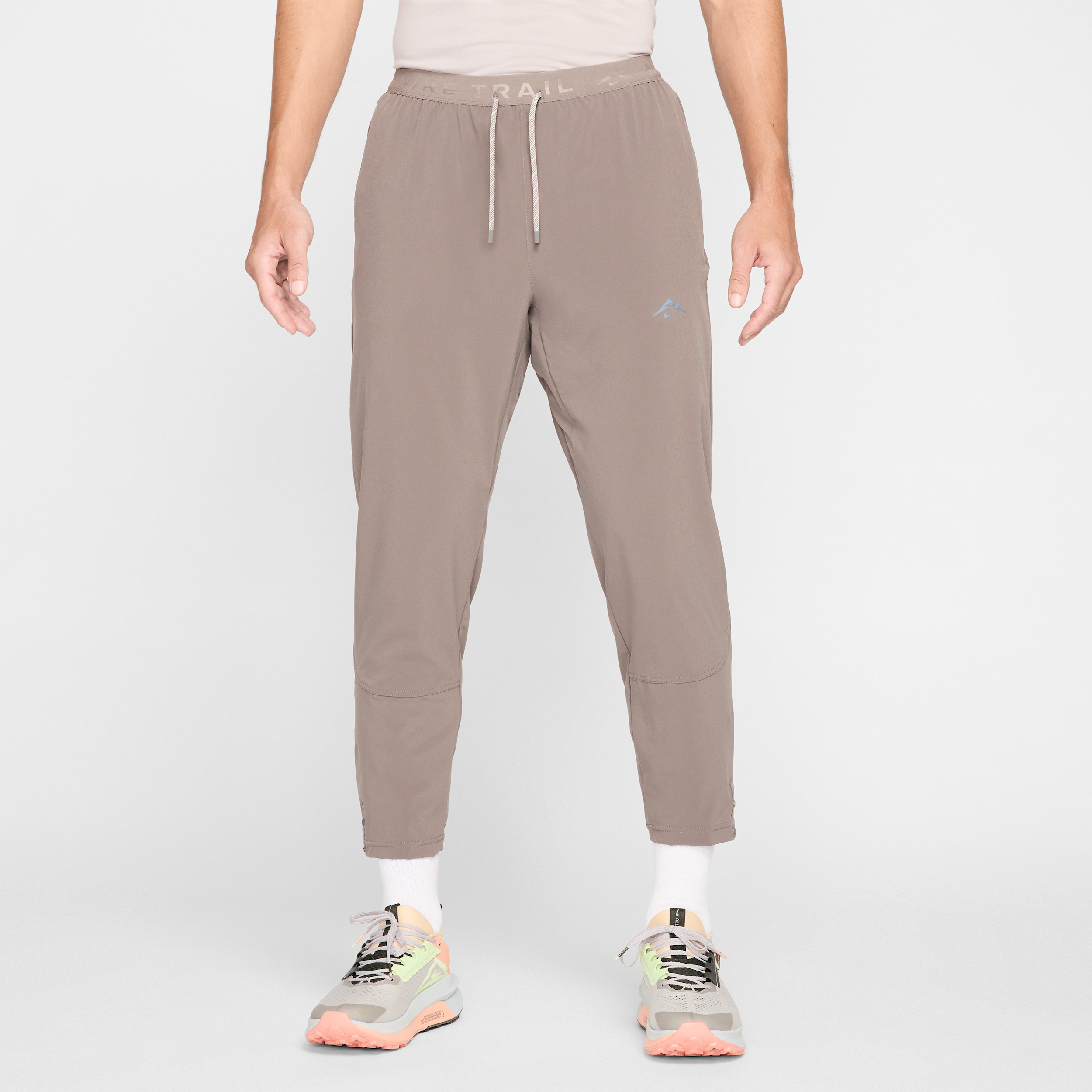 Nike Men's Dawn Range Dri-fit Running Pants In Grey