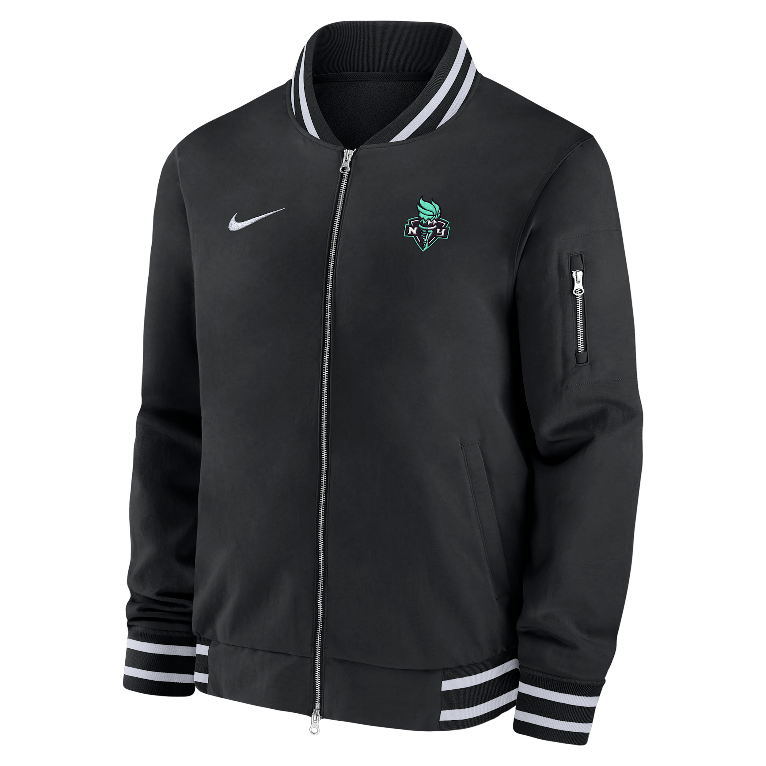 Nike New York Liberty Men's Wnba Bomber Jacket