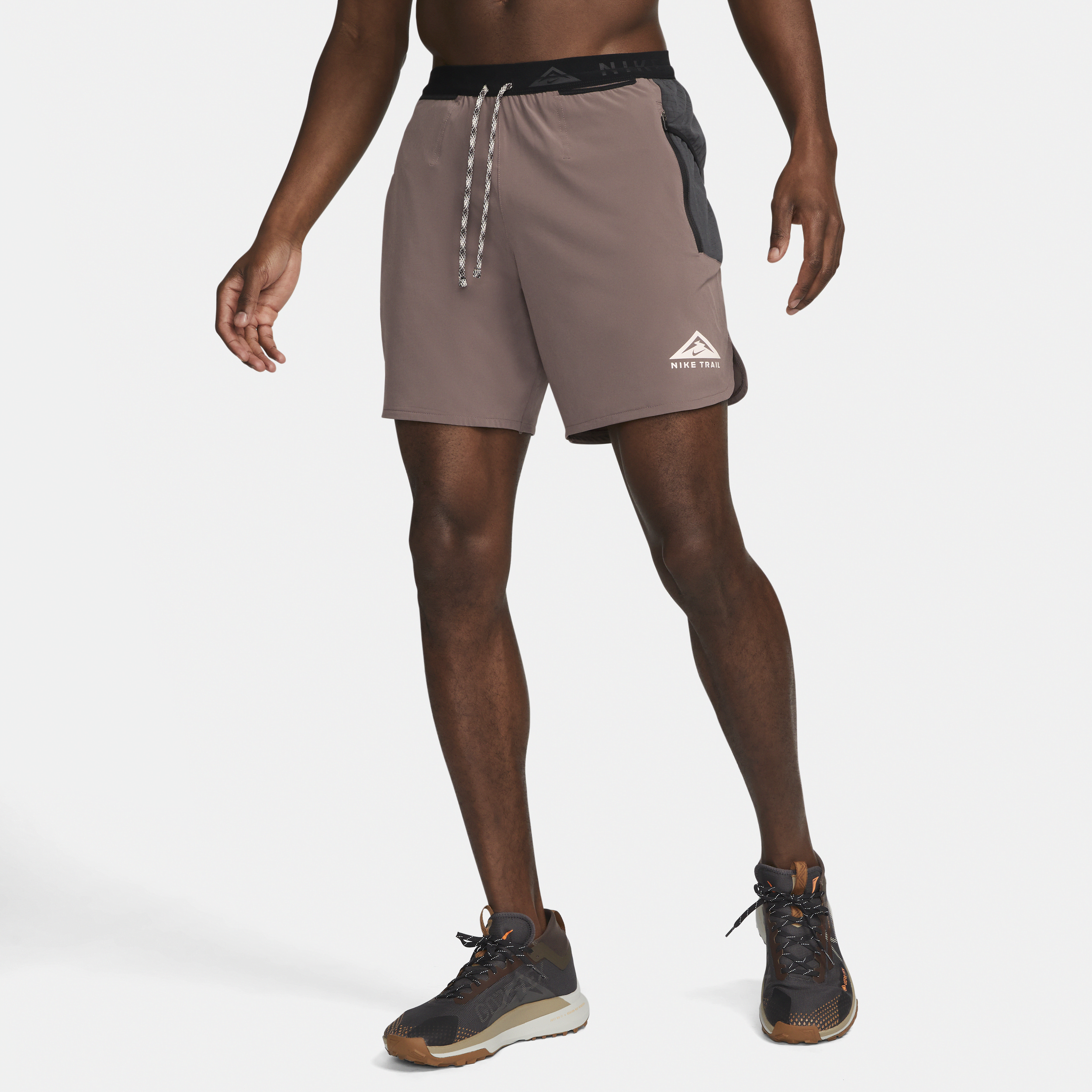 Nike Trail Second Sunrise Men's Dri-FIT 7 Brief-Lined Running Shorts.