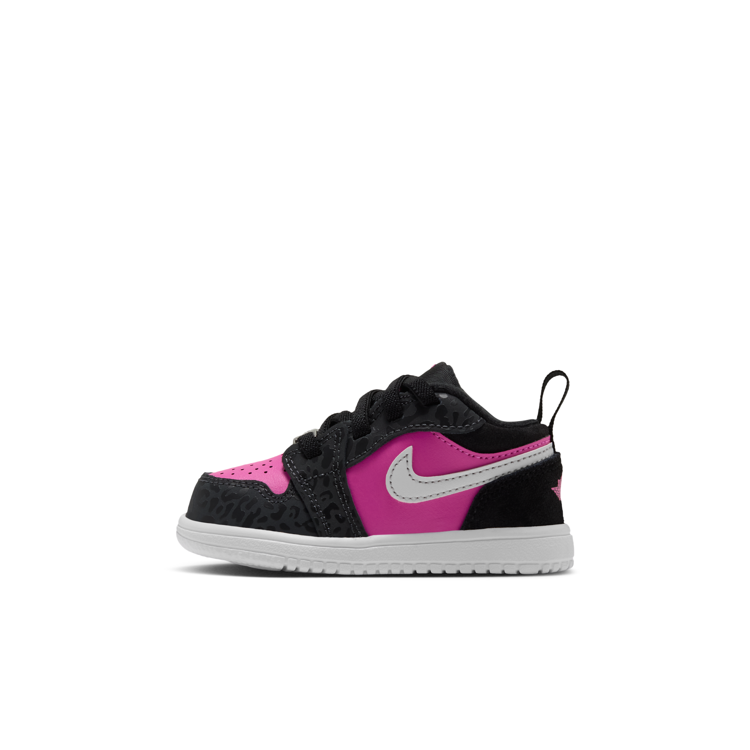 Jordan Air Jordan 1 Low SE - Girls' Toddler Shoes Black/Pink/White Size 08.0