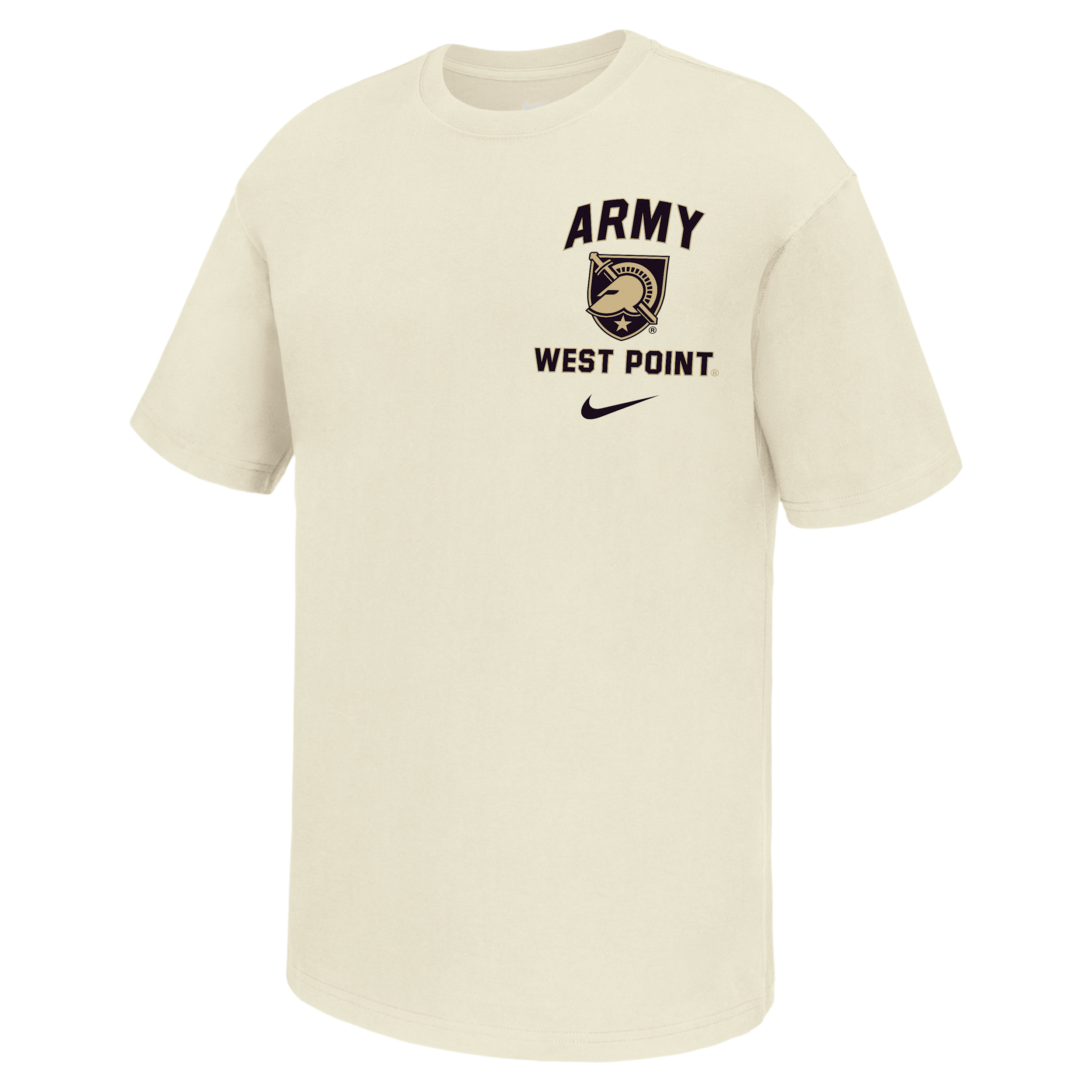 Army Black Knights Nike Men's Football T-Shirt in White | M11766P395USMA-SAI