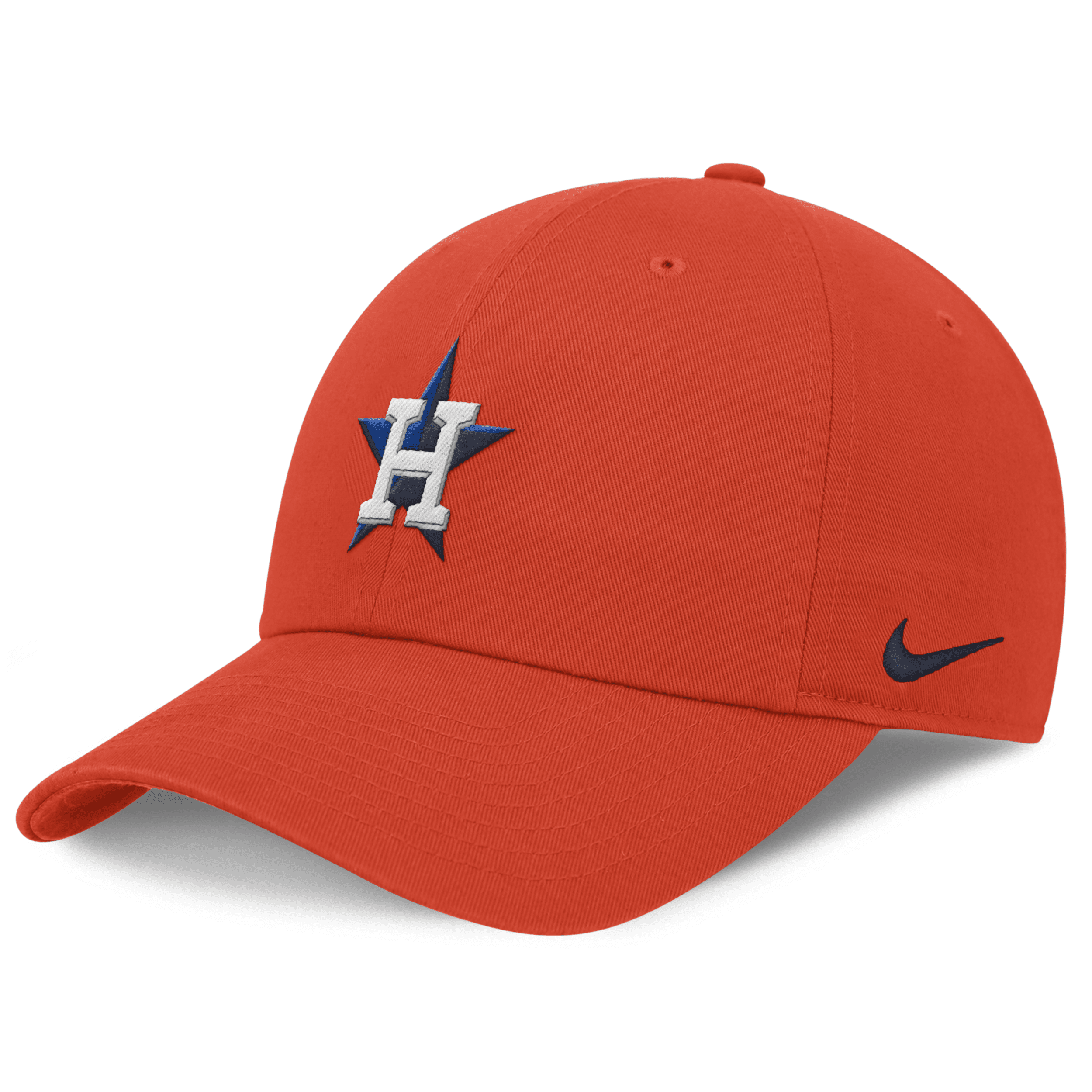 Nike Houston Astros Evergreen Club  Men's Mlb Adjustable Hat In Orange