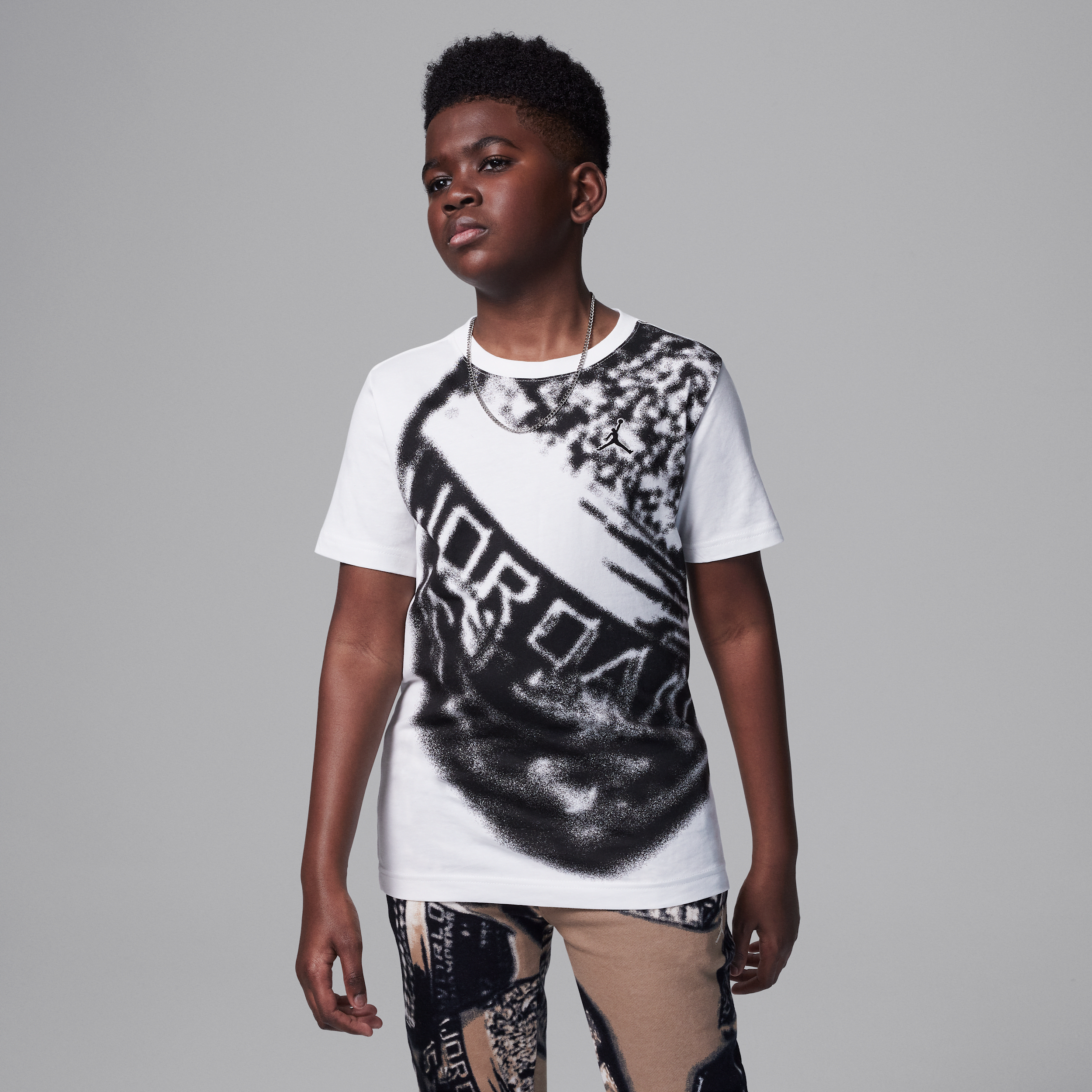 Shop Jordan Mvp Big Kids' Ring T-shirt In White