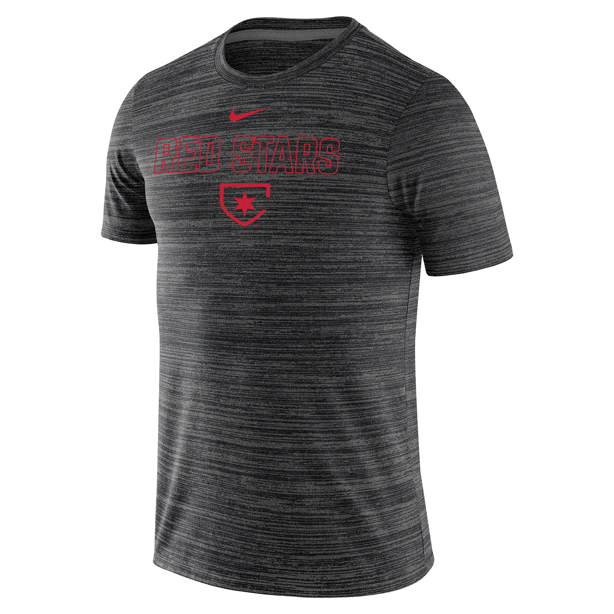 Nike Chicago Red Stars Velocity Legend  Men's Soccer T-shirt In Black