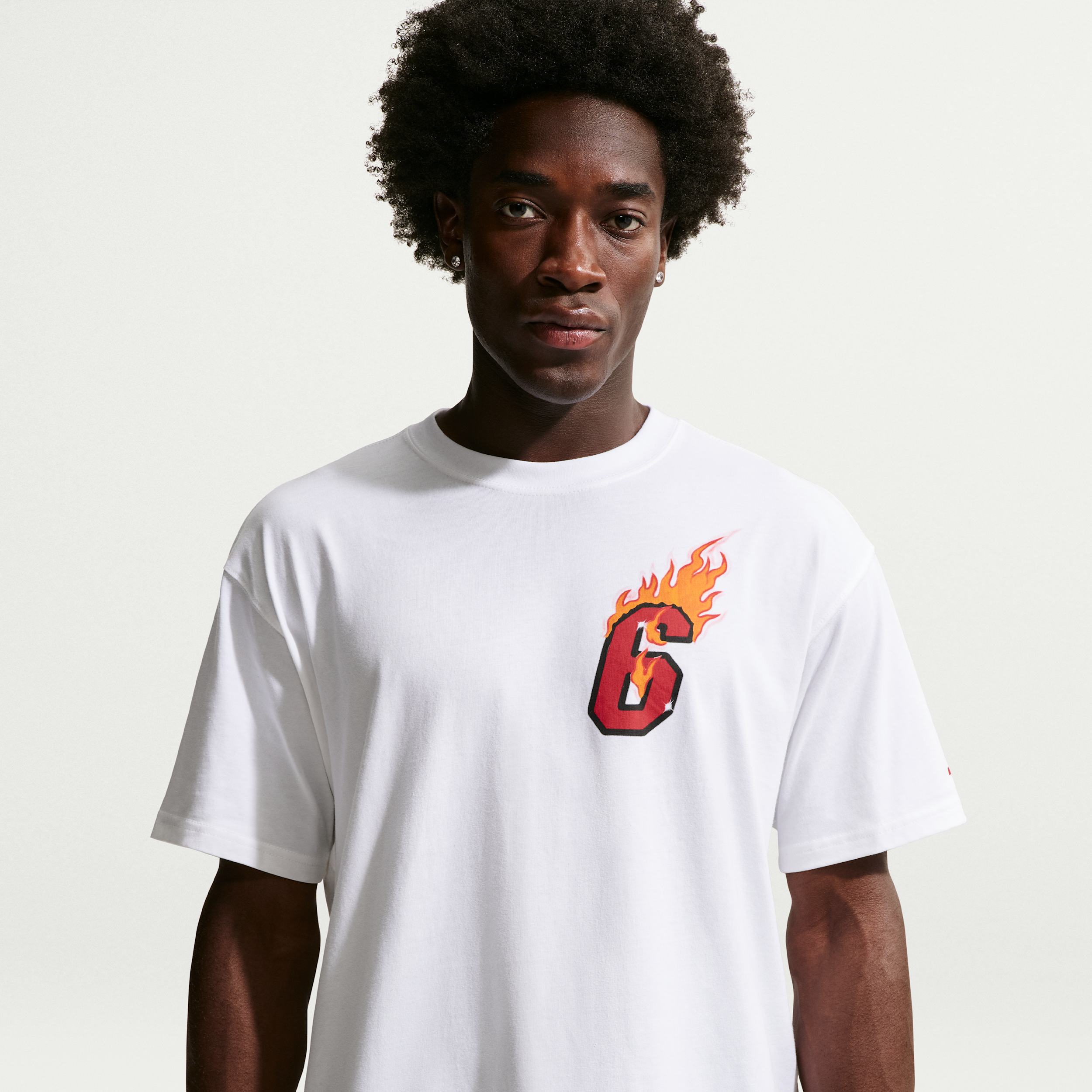 LeBron "Good Intentions" Nike Men's Basketball T-Shirt in White | IH8566-100