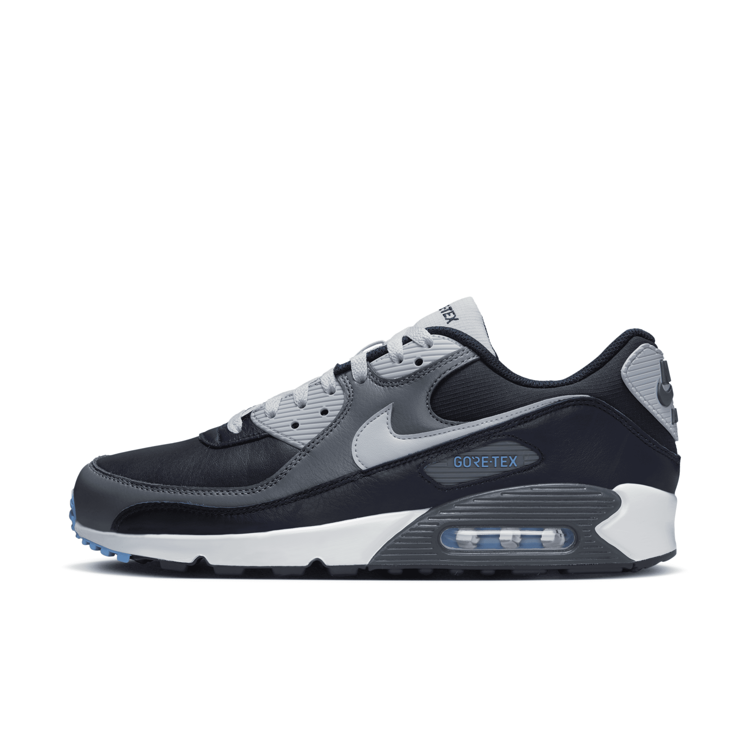 Nike Men's Air Max 90 Gore-tex Shoes In Grey