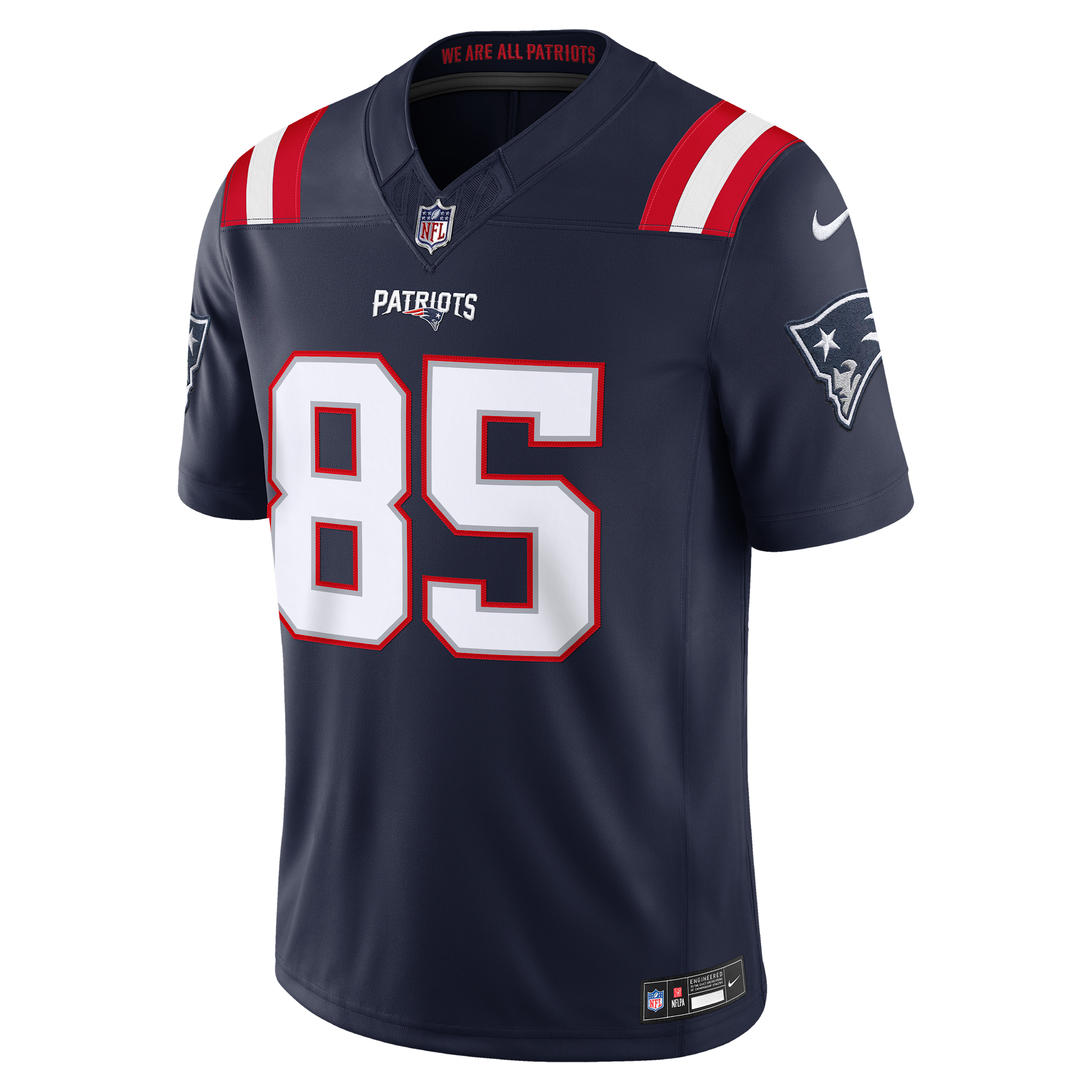 Hunter Henry New England Patriots Nike Men's Dri-FIT NFL Limited Jersey in Blue | 37NMNPLH8KF-V70