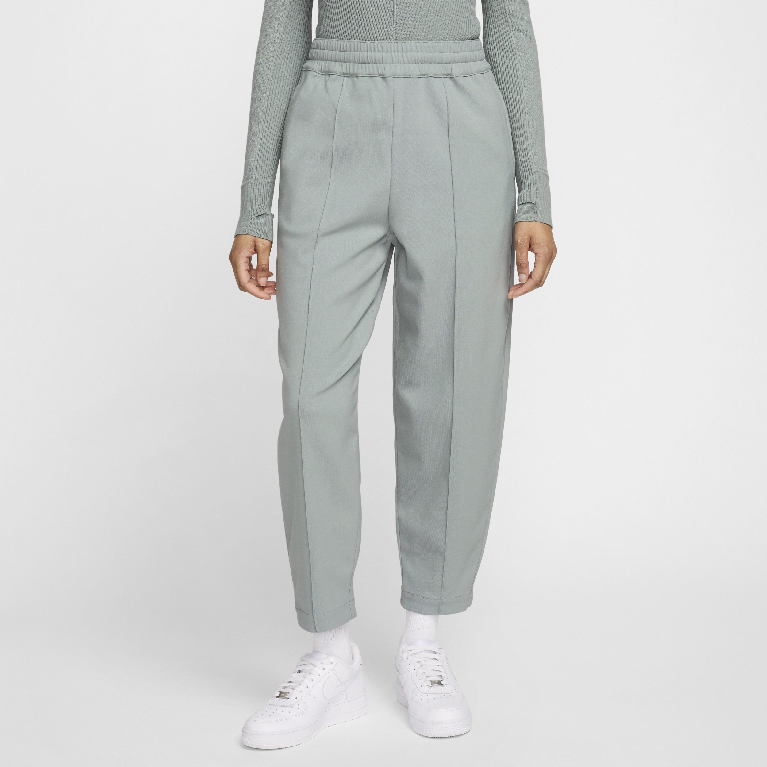Nike Women's Every Stitch Considered Barrel Pants In Grey
