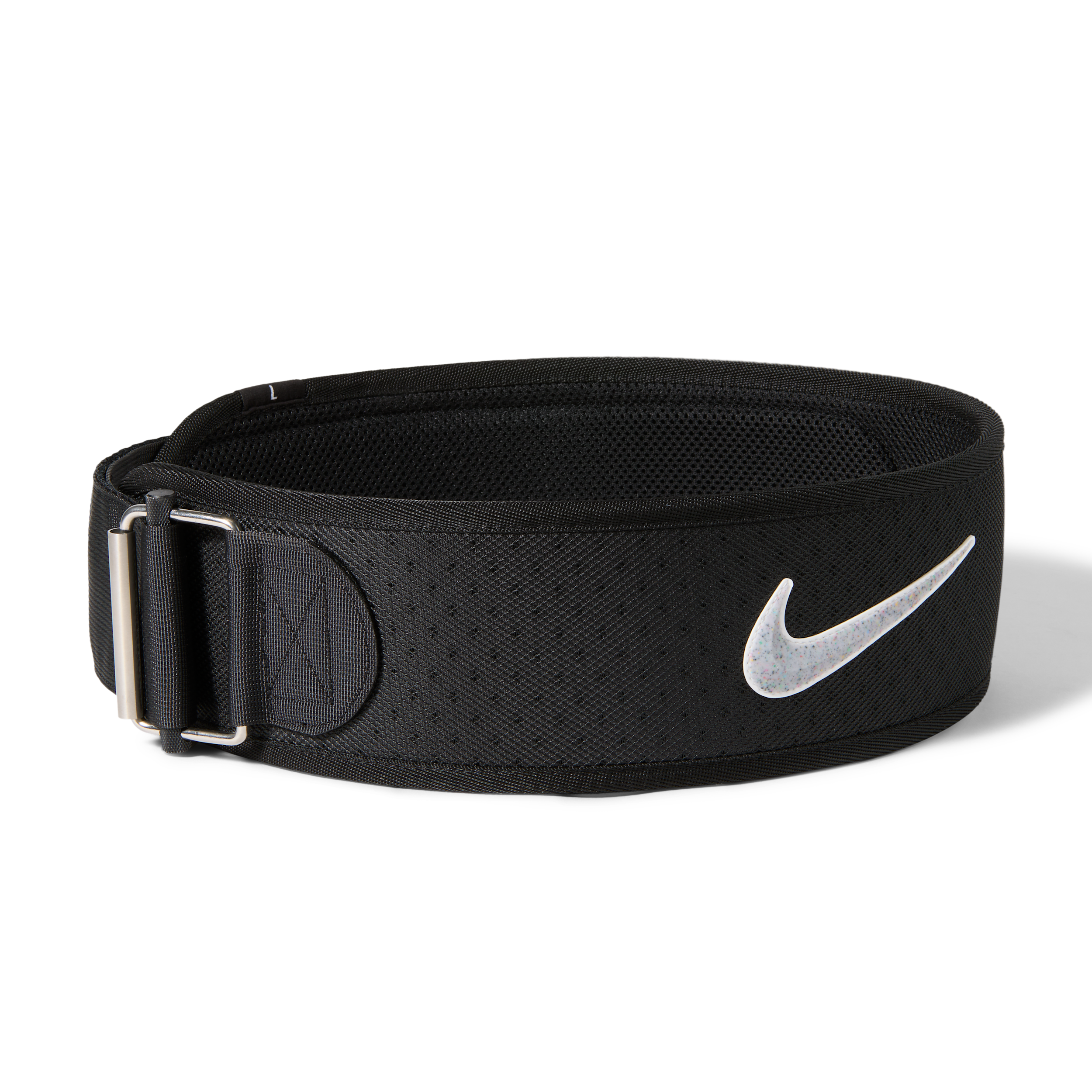 Nike 4" Lifting Belt, Men's, Medium, Black/Black/White